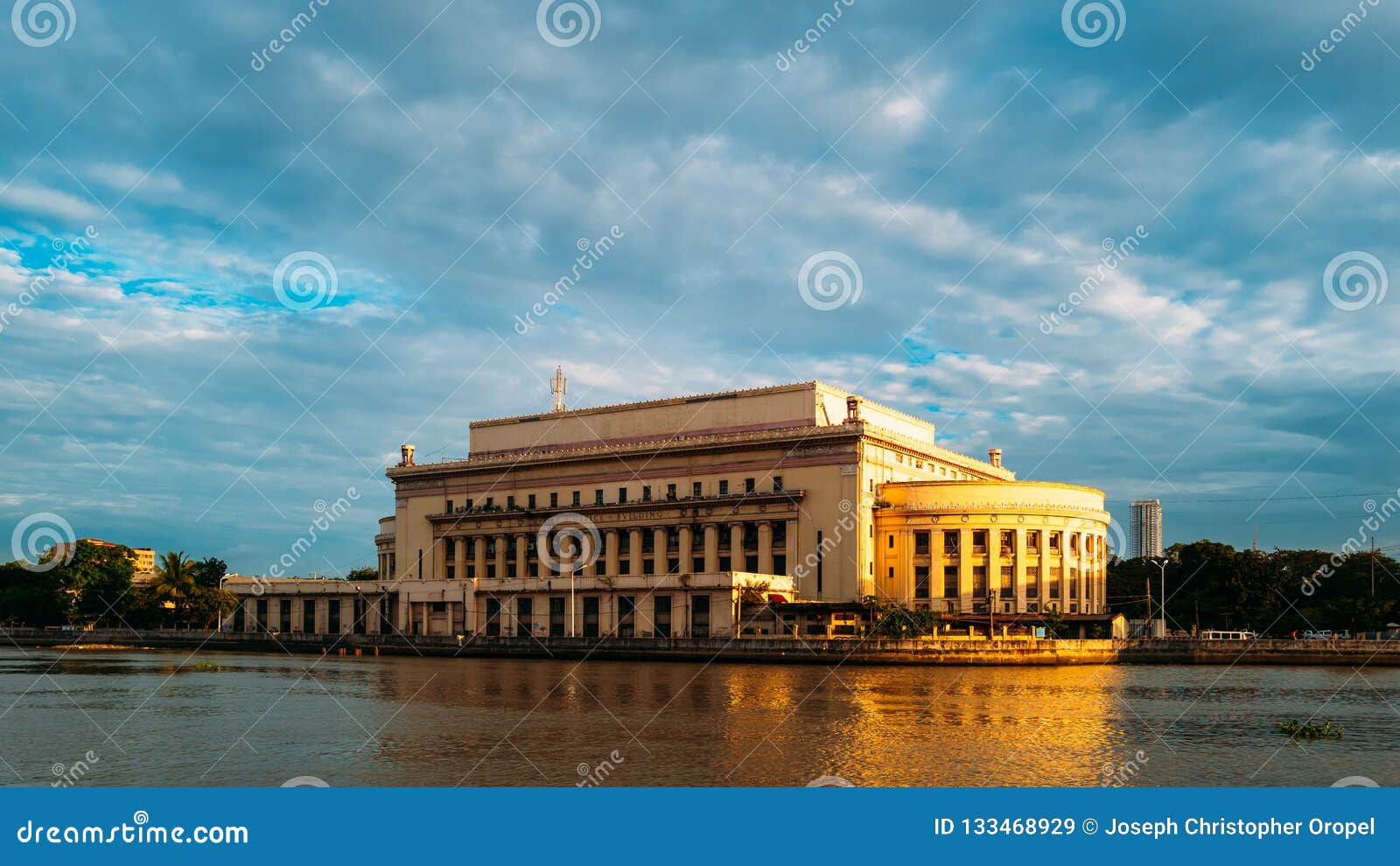 The National Post Office of the Philippines Stock Image Image of