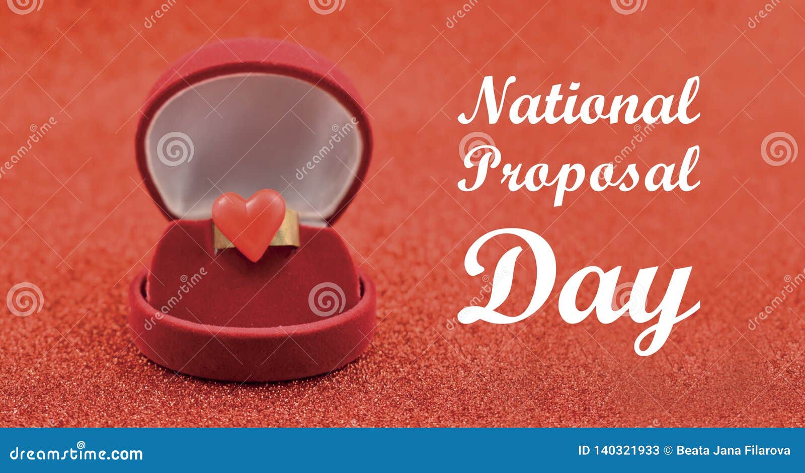 National Proposal Day Illustration Stock Illustration Illustration of