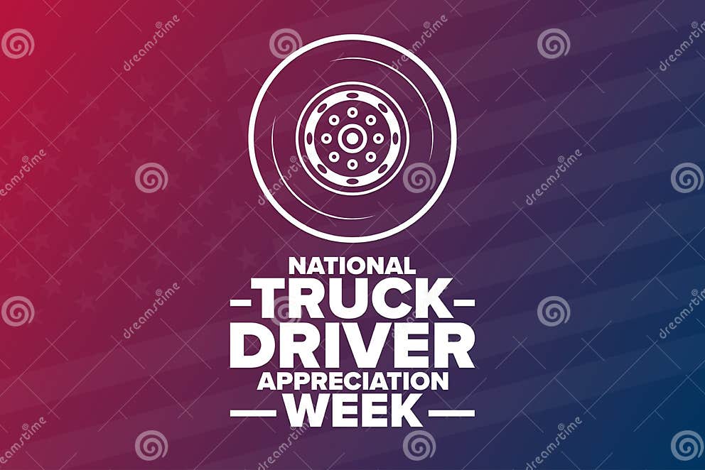 National Truck Driver Appreciation Week 2025 Logo Dorothy Nash