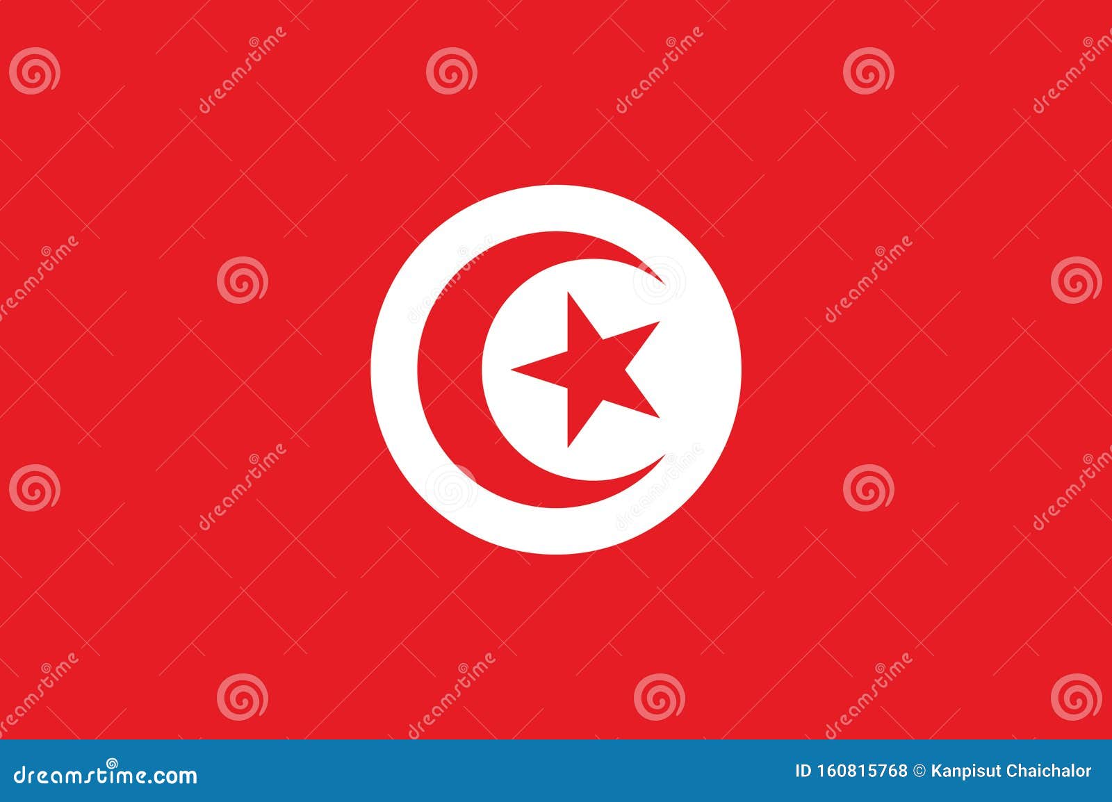Download National Tunisia Flag, Official Colors And Proportion ...