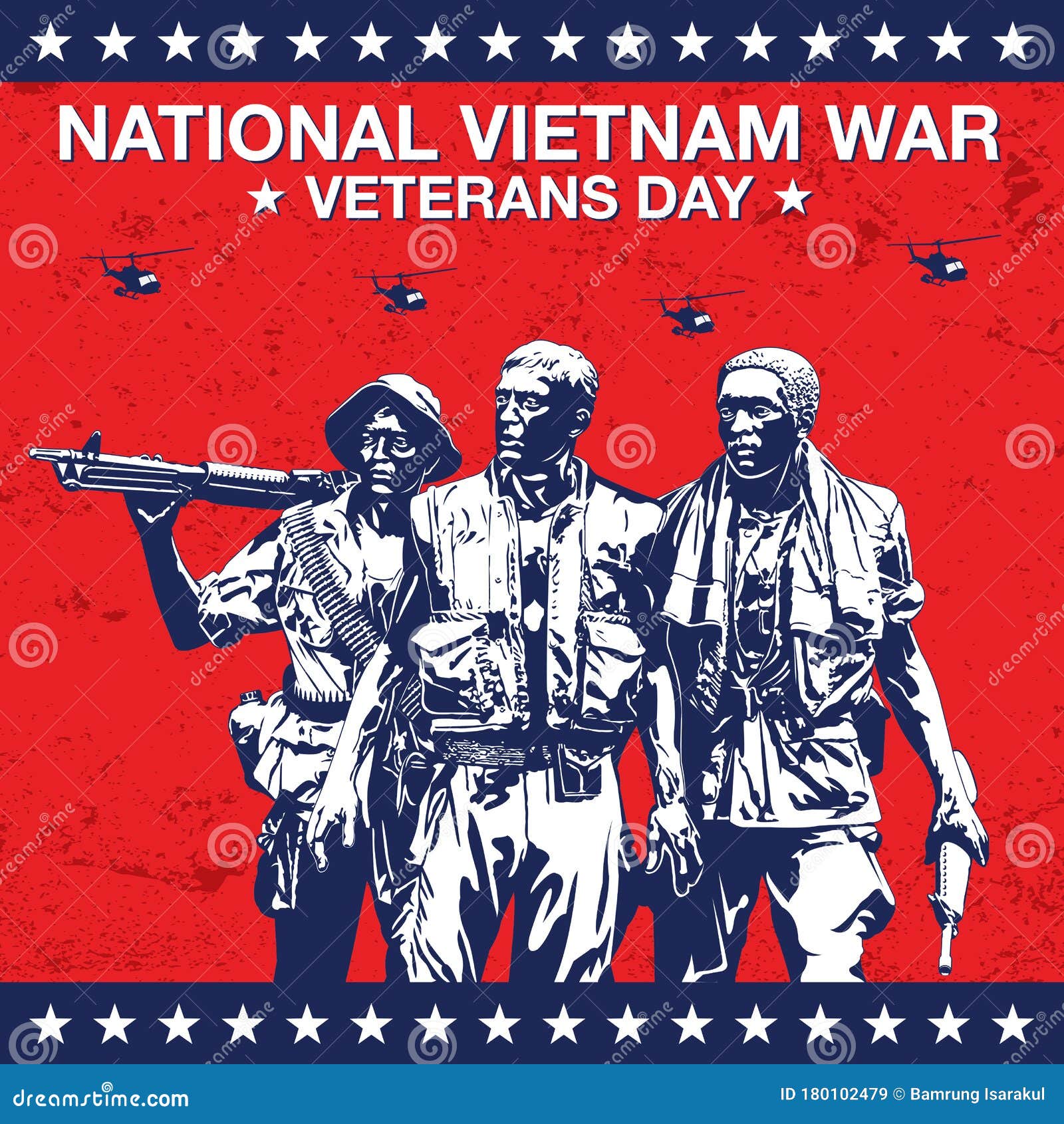 Download National Vietnam War Veterans Day Banner Vector ...