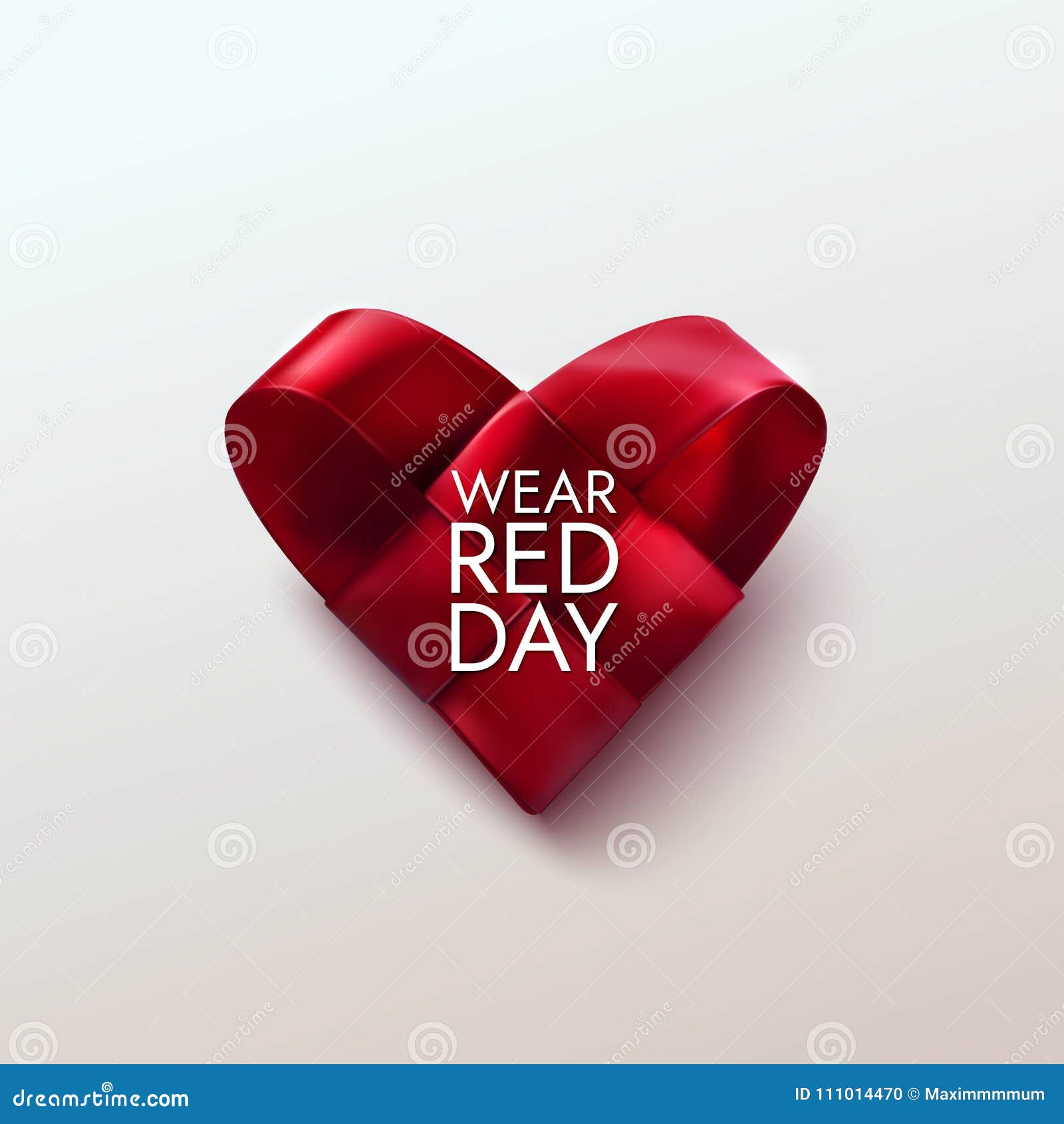 Today is National Wear Red Day