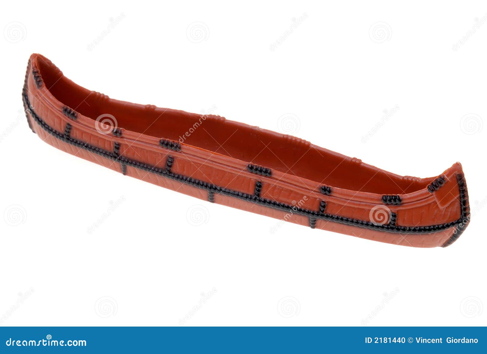 Native American Canoe Toy Stock Photo - Image: 2181440