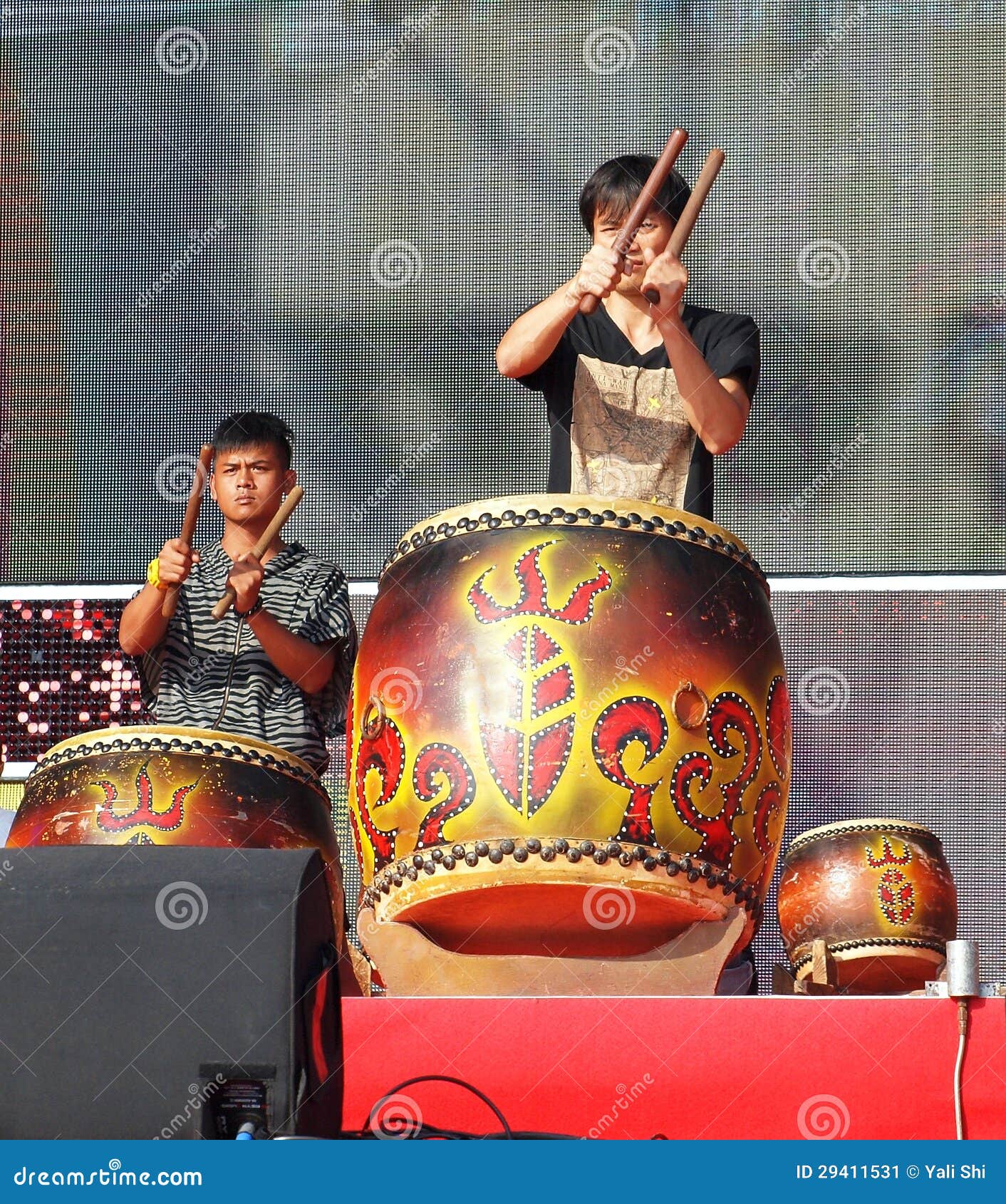 Native Drummers Perform in Taiwan Editorial Photo Image of show