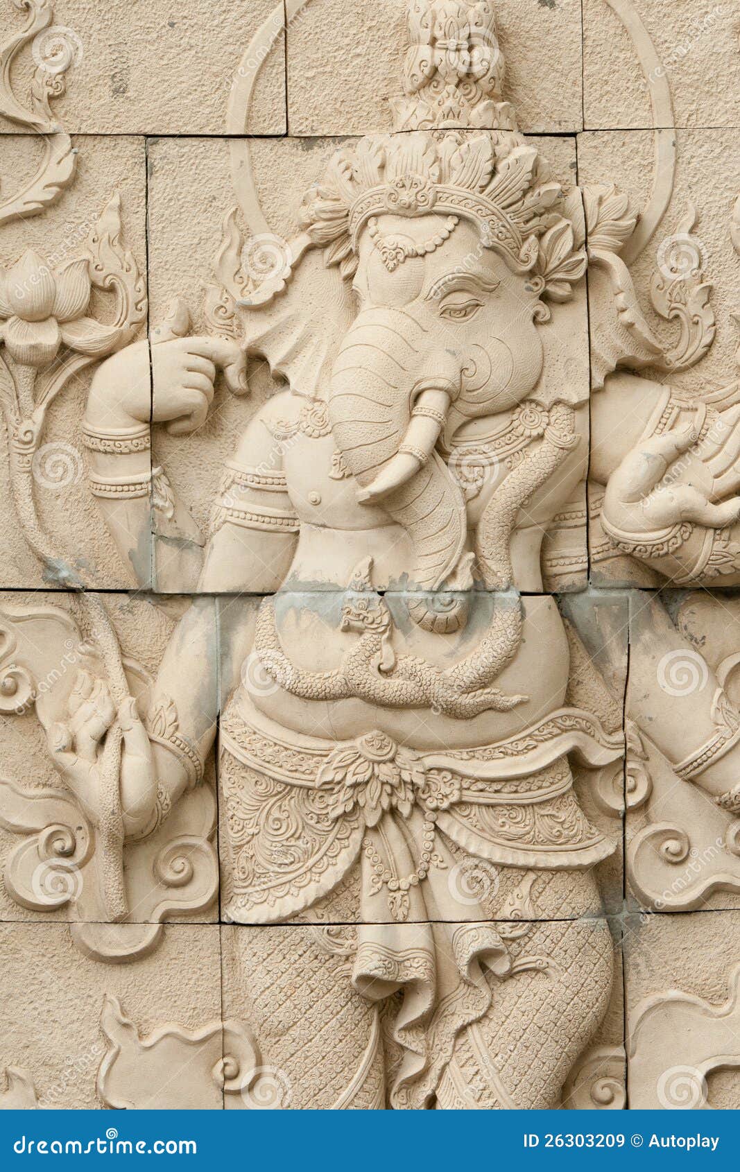 Native molding art on wall stock image. Image of exquisite 26303209