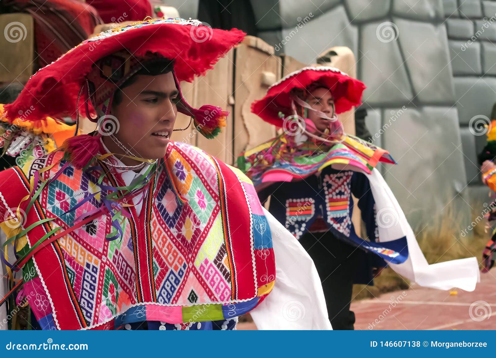 Peruvian Boys Near Iquitos In Peru. Editorial Photo