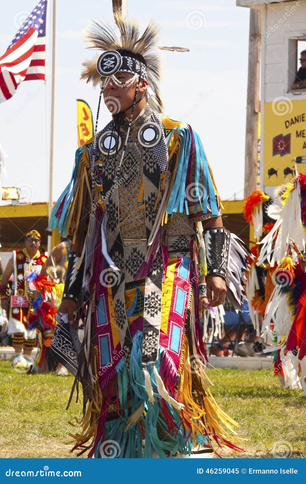 Native Pow Wow South Dakota Editorial Image Image of south, costume