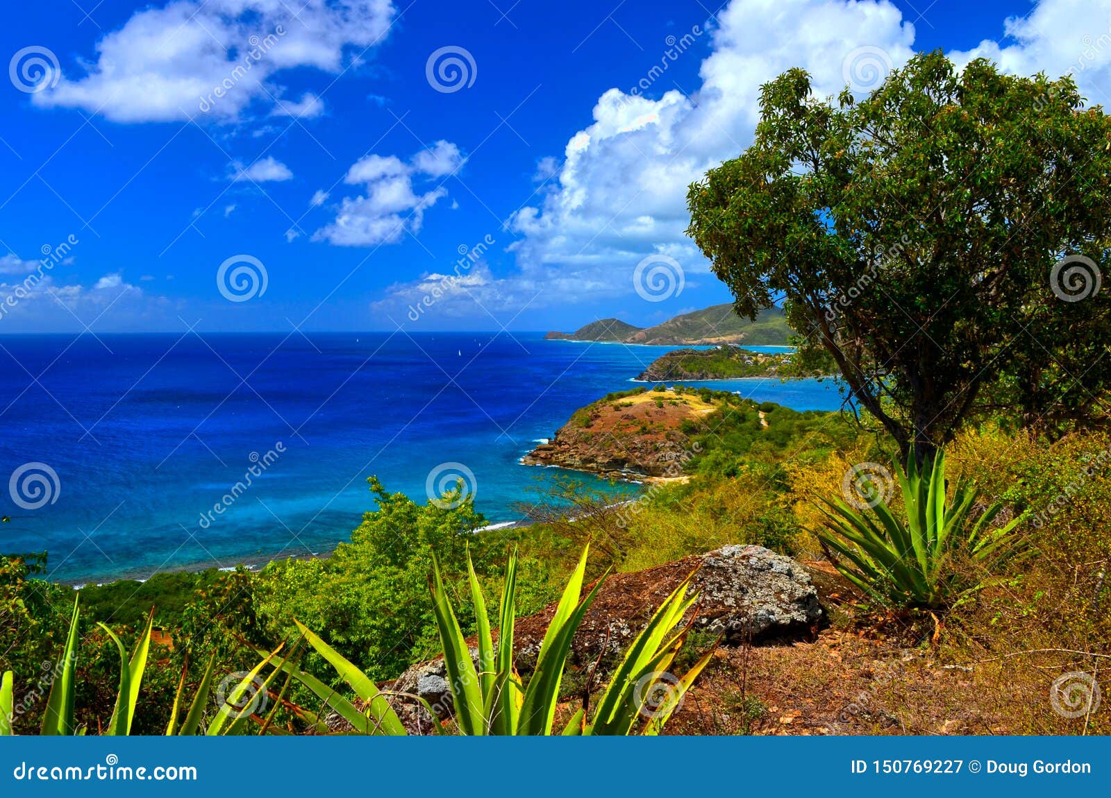 south coast lookout, antigua, west indies