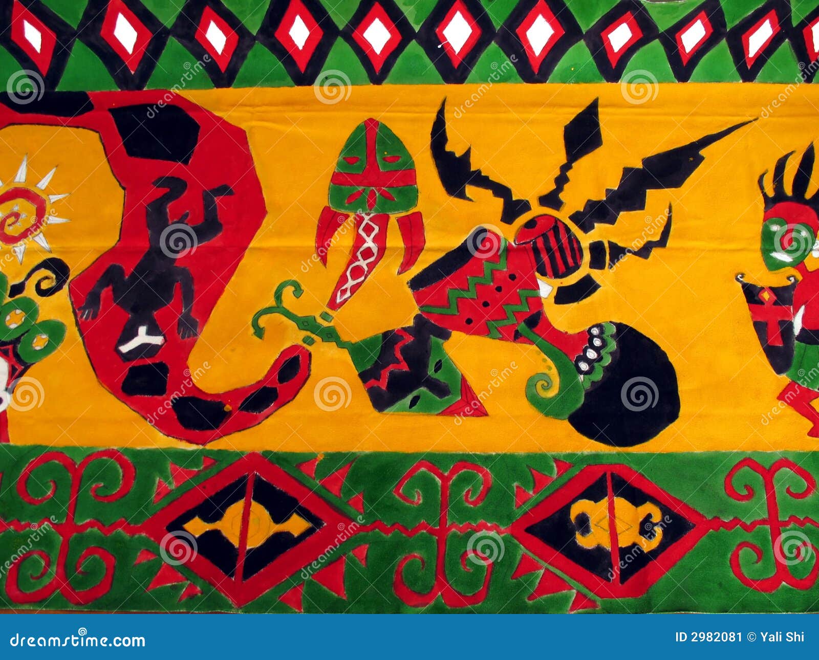 Native Tapestry stock image. Image of tapestry, taiwan 2982081