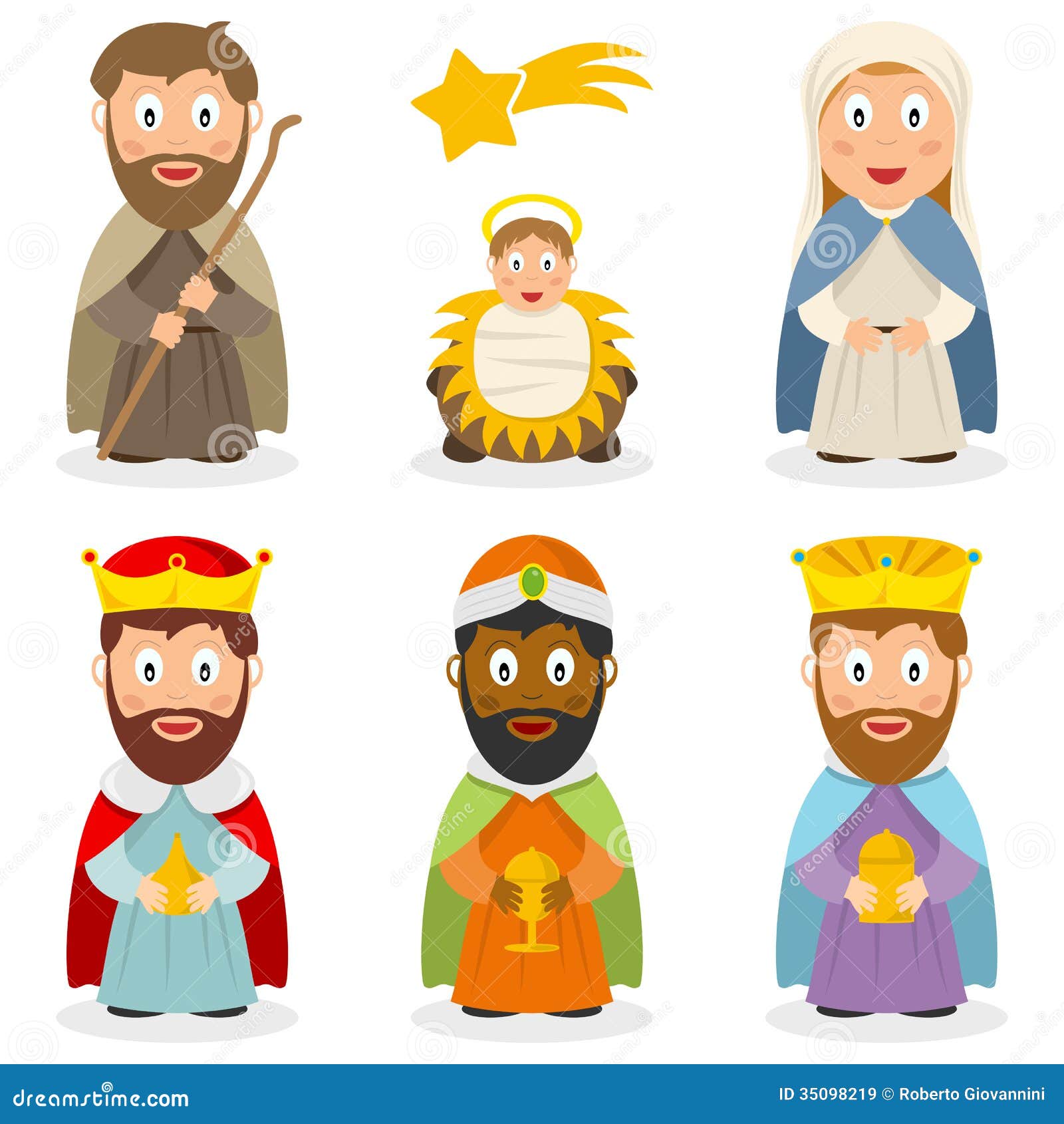 free cartoon nativity clipart - photo #44