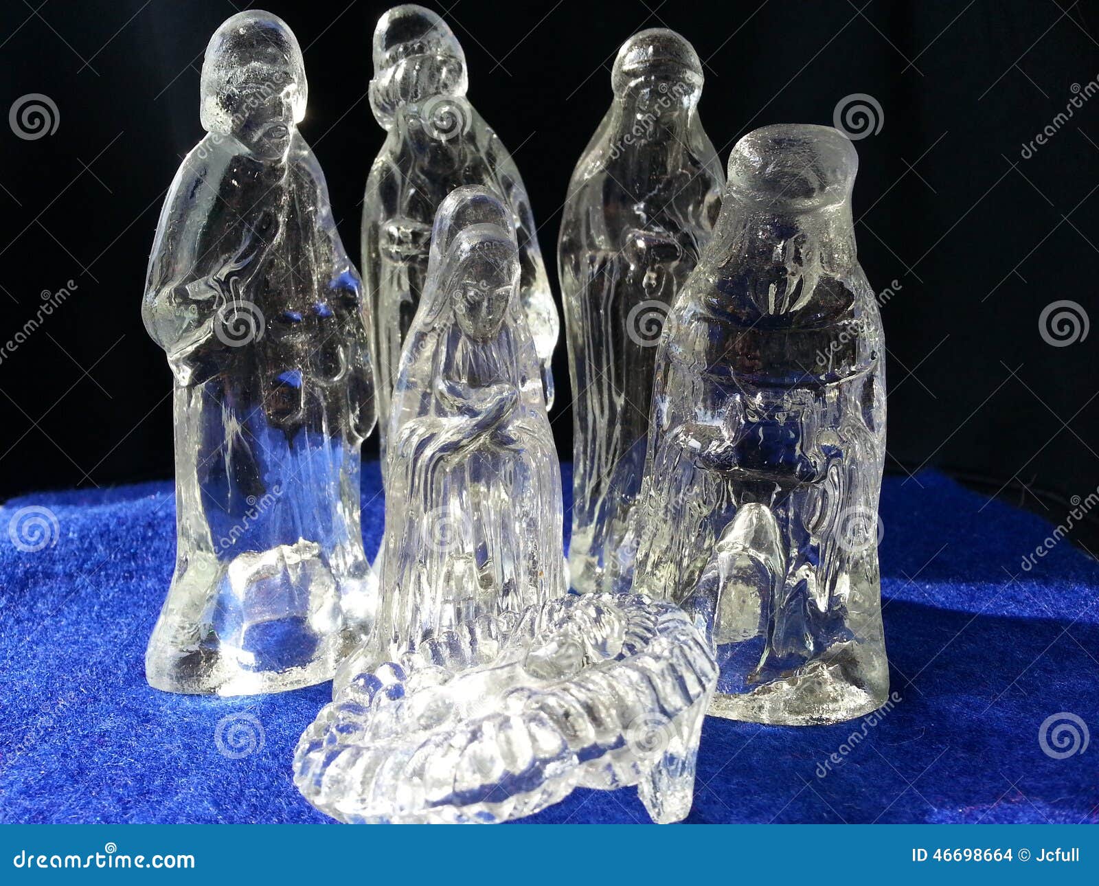 Nativity in glass stock photo. Image of love, glass, wise 46698664