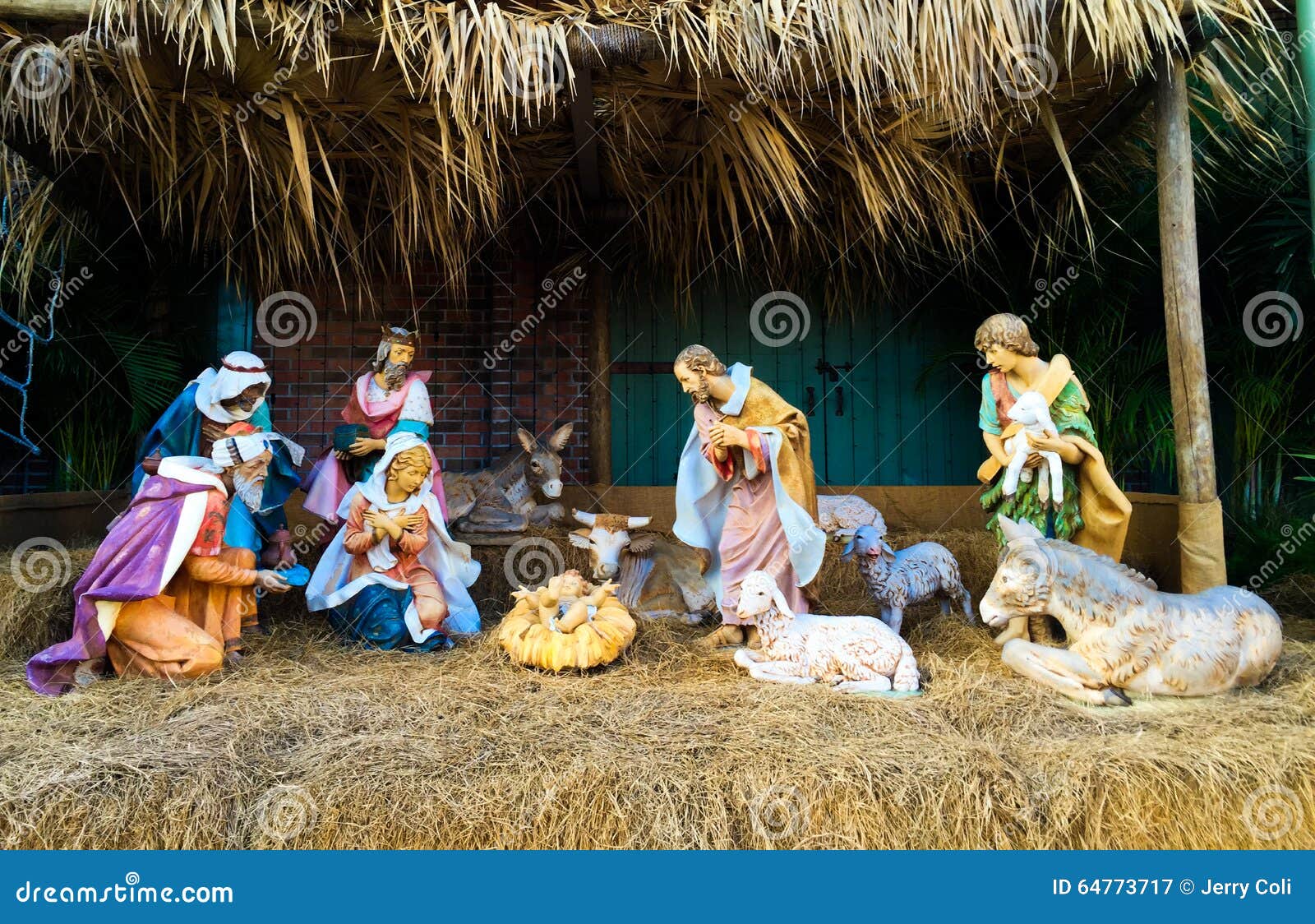 Nativity At Hollywood Studios, Orlando, FL. Editorial