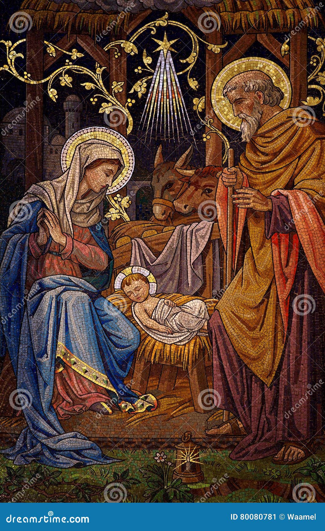 the nativity (mosaic)