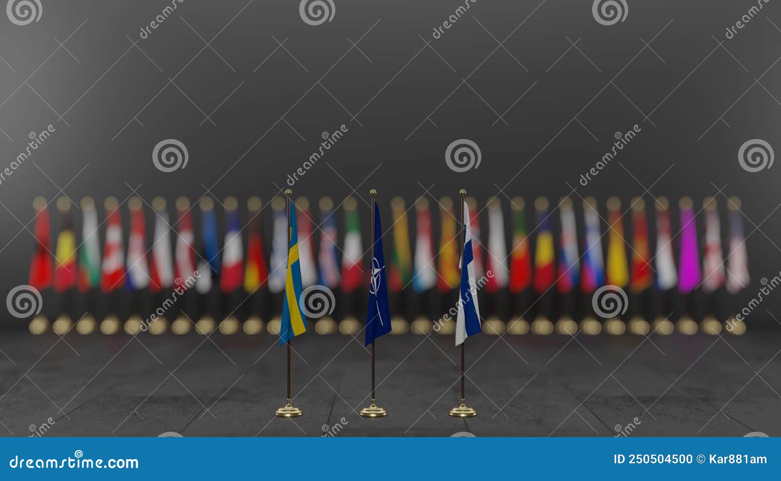 nato member countries flags, flags of nato members, nato summit, with finlandia sweden, finlandia sweden in nato, 3d work and 3d