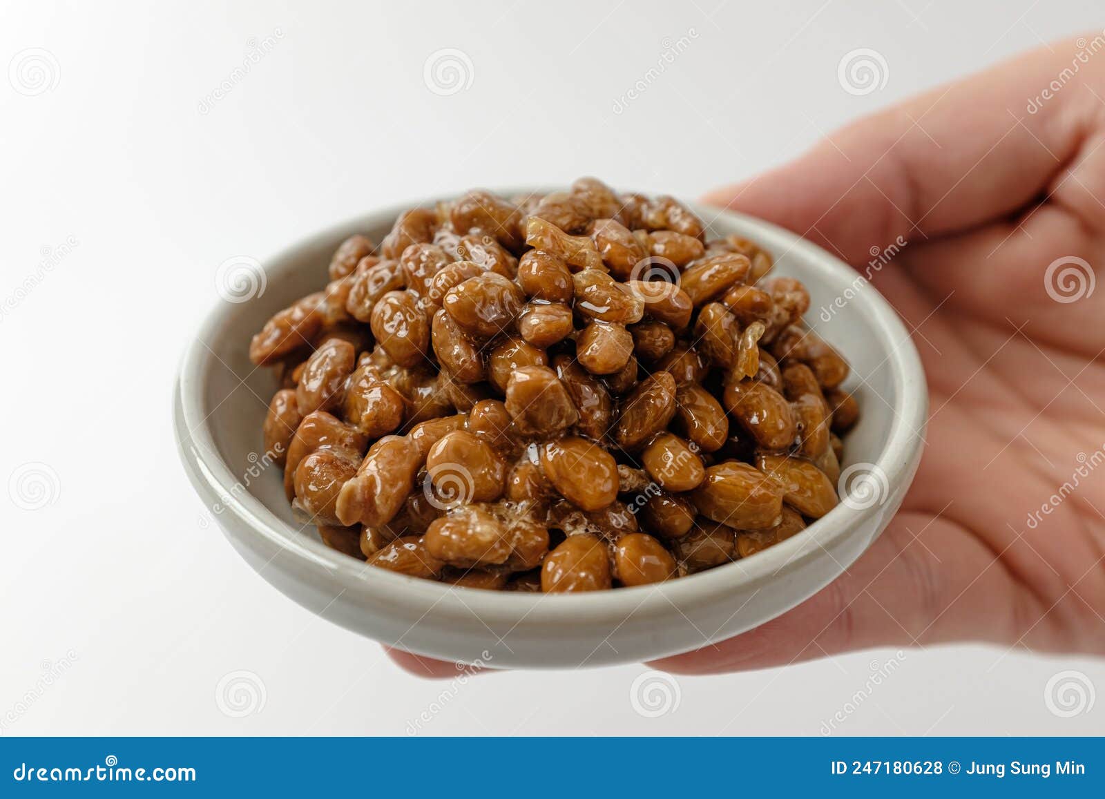 Nattou Fermented Soybeans Stock Photo - Download Image Now - 2015