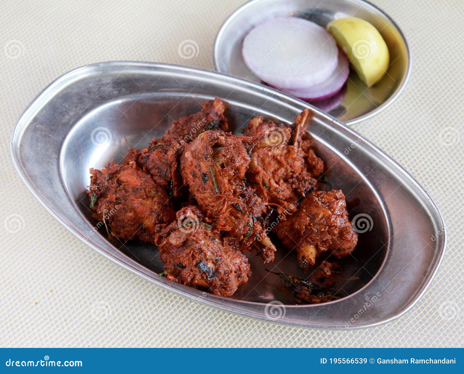 Natu kodi Country chicken stock image. Image of prawns 195566539