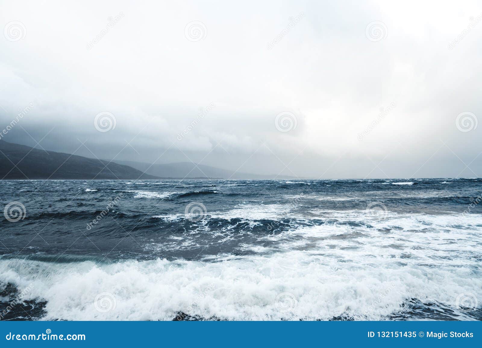 Natur i norr Norge. Natur på den Andoya ön i norr Norge