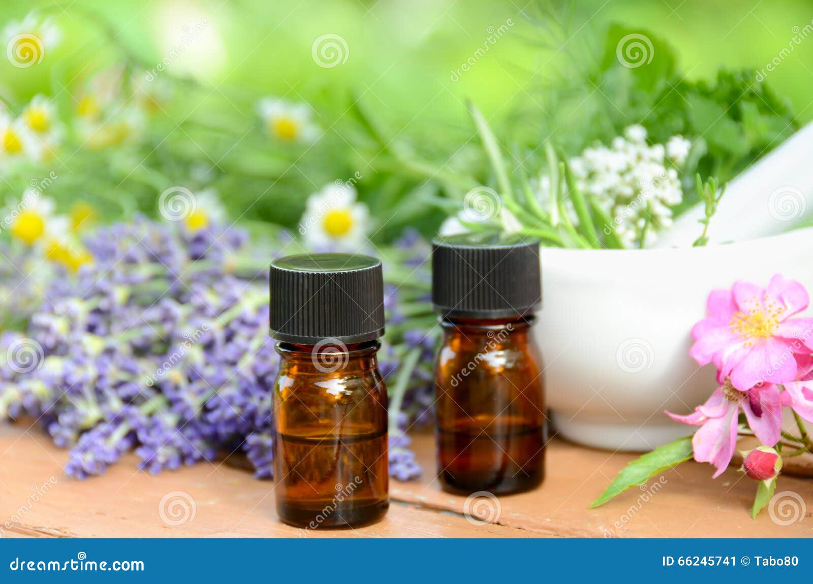natural apothecary with essential oils