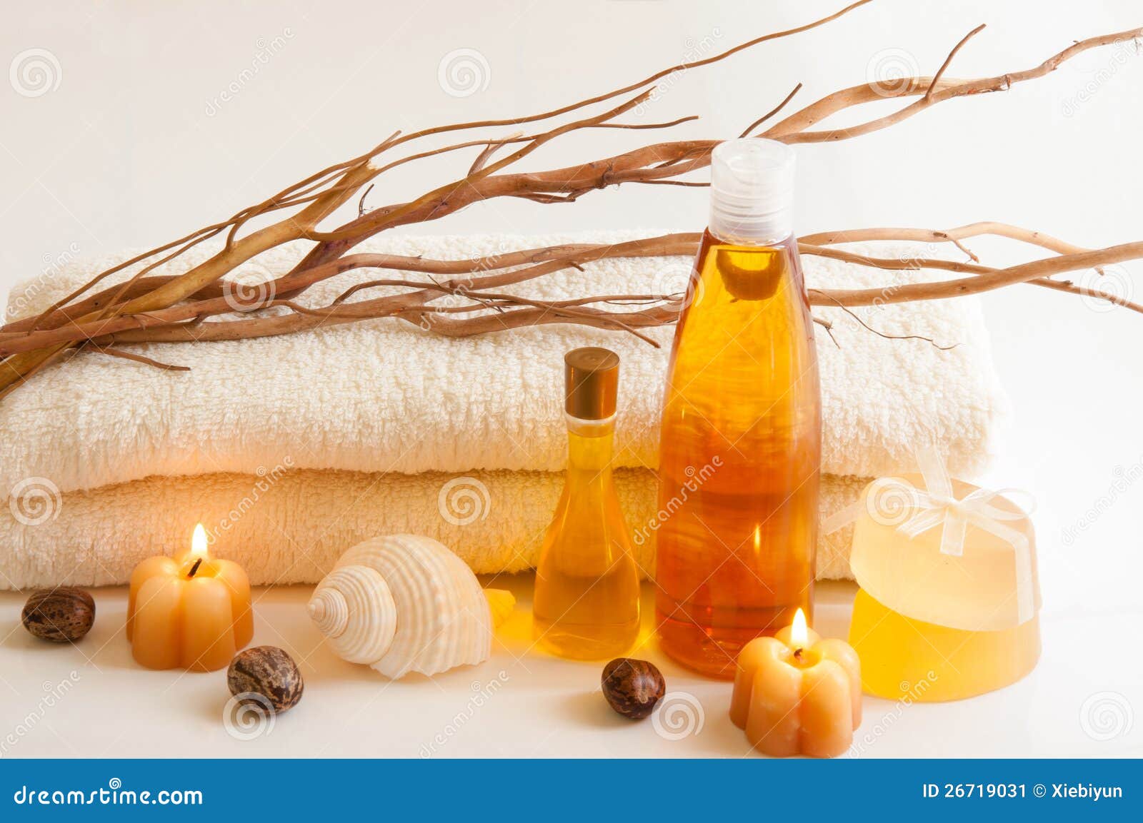 Natural Bath Accessories stock image. Image of home, aroma 26719031