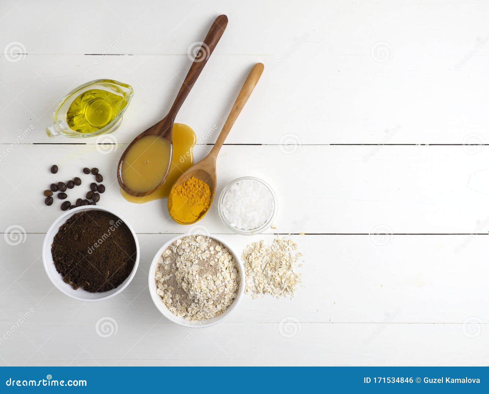 Natural Body and Hair Care Products. Coffee, Oatmeal, Honey, Turmeric, Olive Oil and Sea Salt Stock Photo - Image of alternative, dark: 171534846 Natural Body and Hair Care Products. Coffee, Oatmeal, Honey, Turmeric, Olive Oil and Sea Salt Stock Photo - Image of alternative, dark: 171534846
