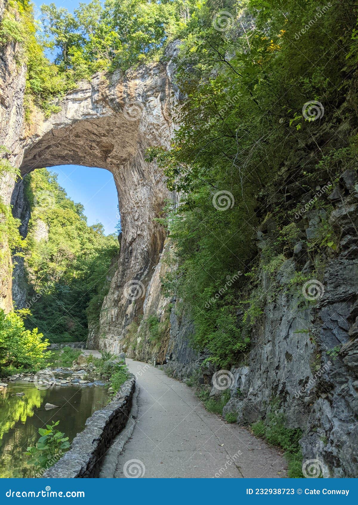 Natural bridge VA stock image. Image of leaf, autumn 232938723