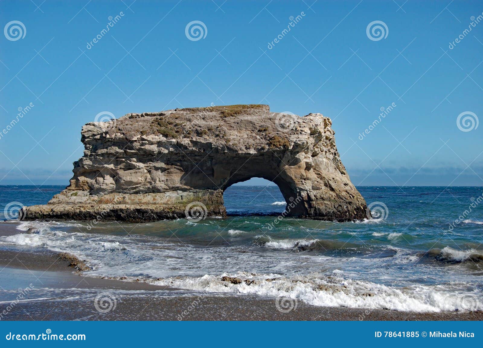 natural bridges state beach, santa cruz, california