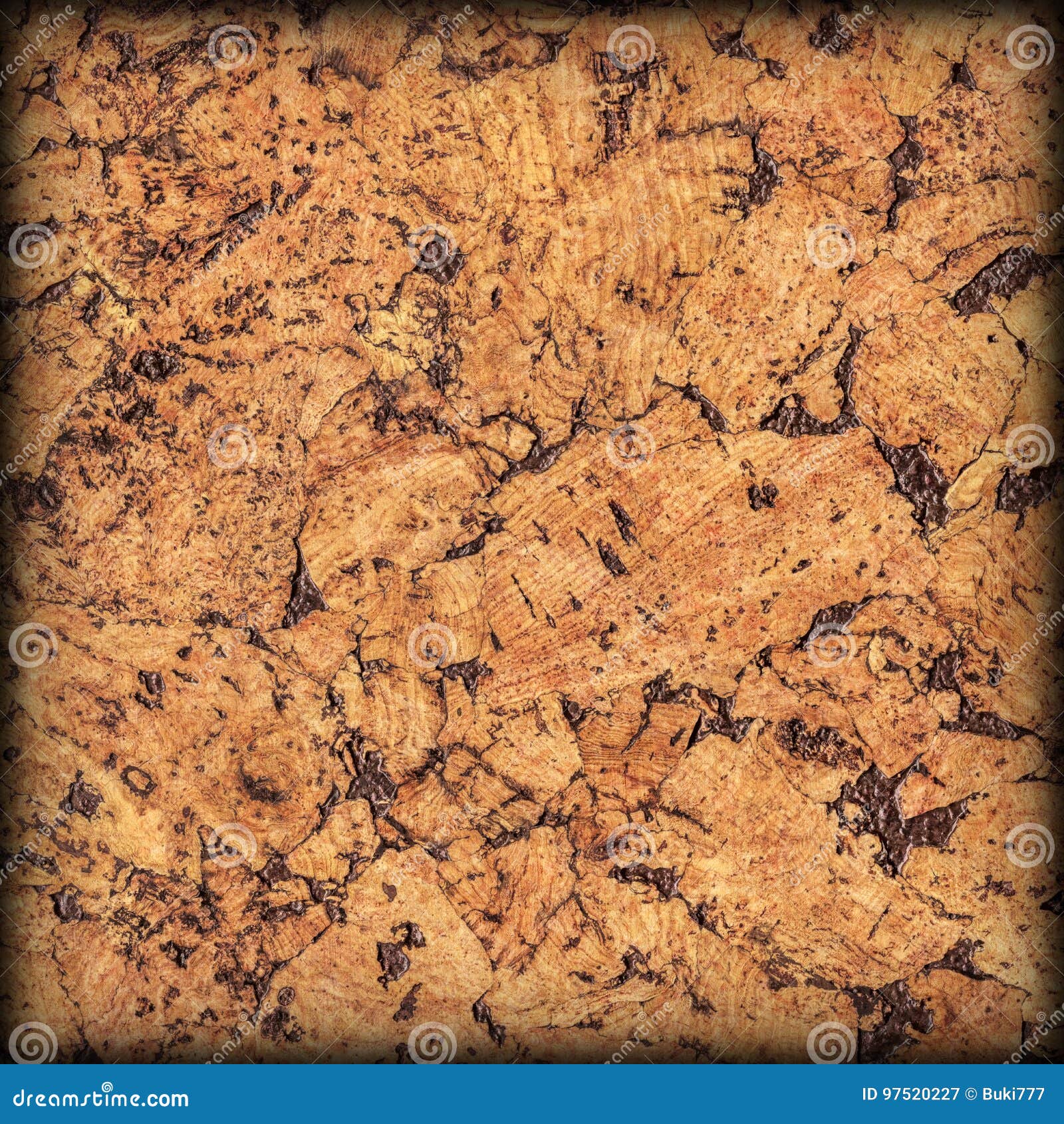 Cork Tile Background RoyaltyFree Stock Photography