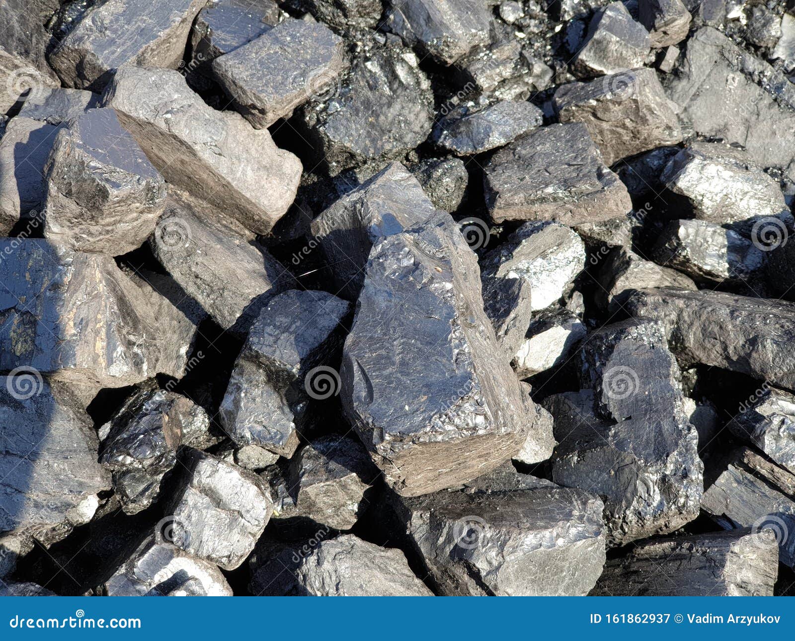 Natural Coal for Heating Homes in the Cold Season Stock Image Image