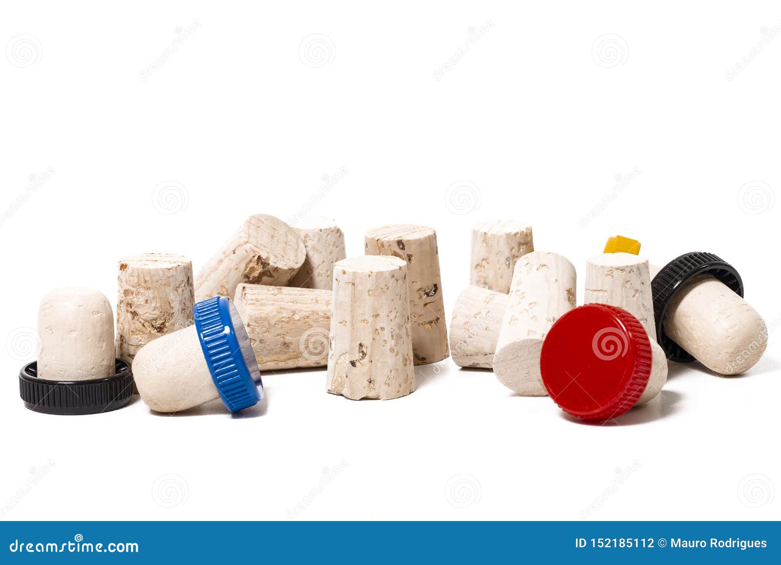 Natural cork stopper stock photo. Image of quality, brown 152185112