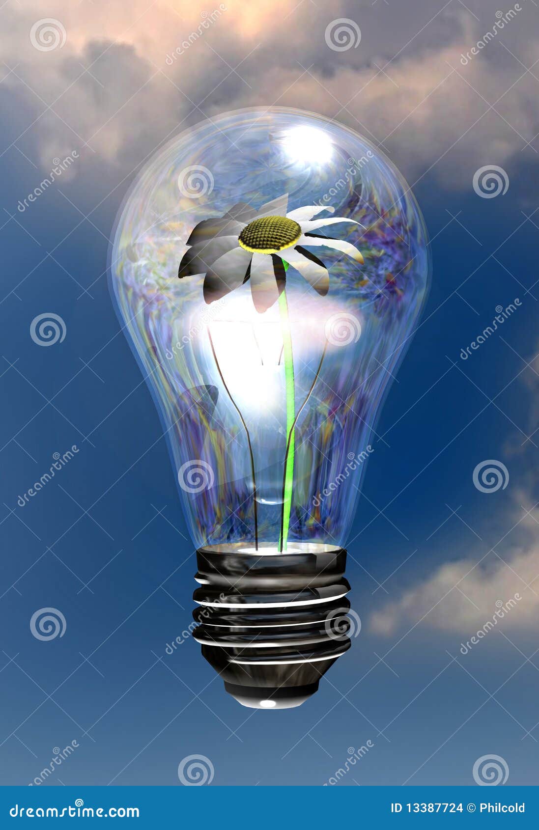 Natural energy stock illustration. Illustration of field - 13387724