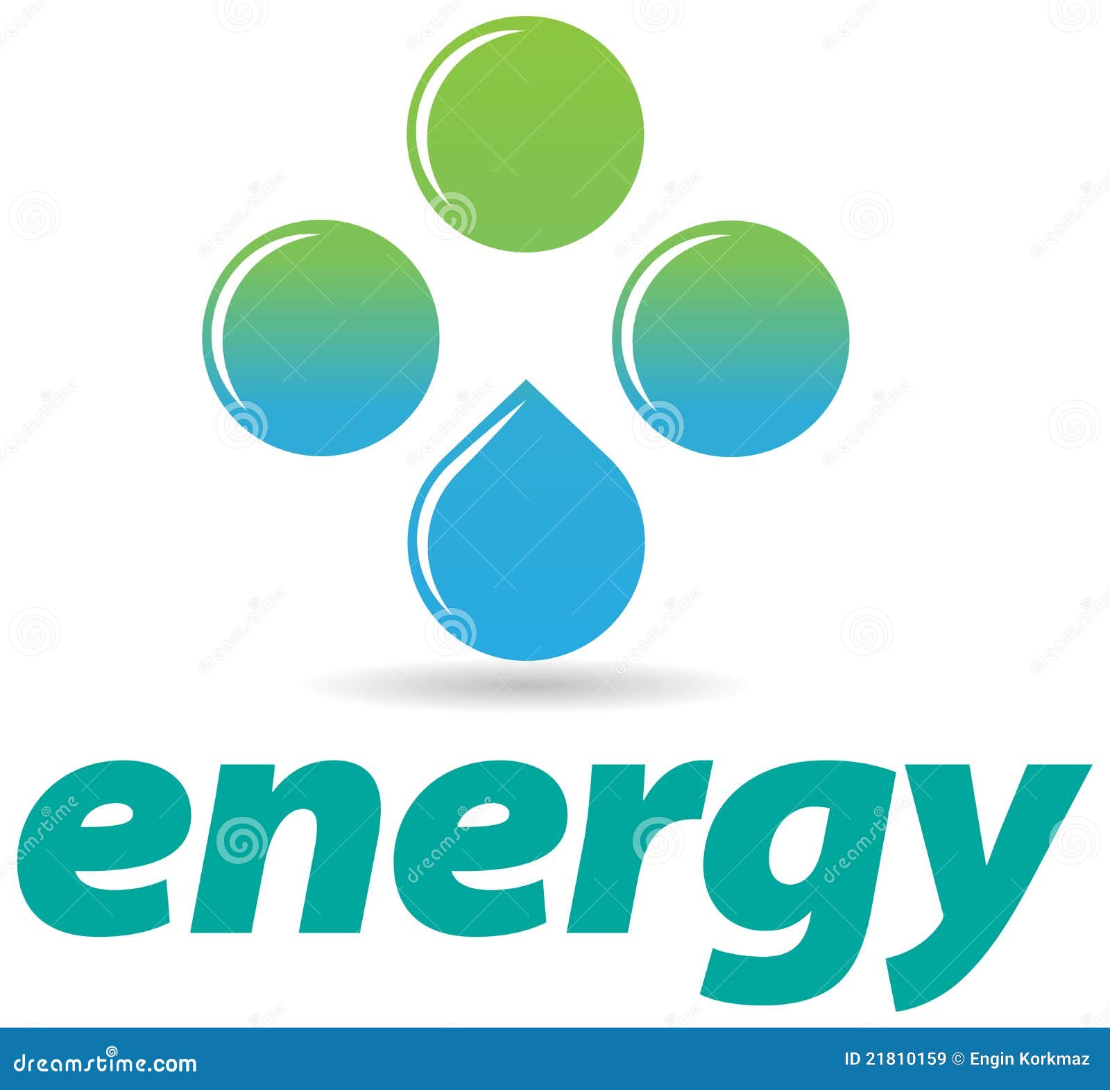 Natural Energy stock vector. Illustration of business 21810159