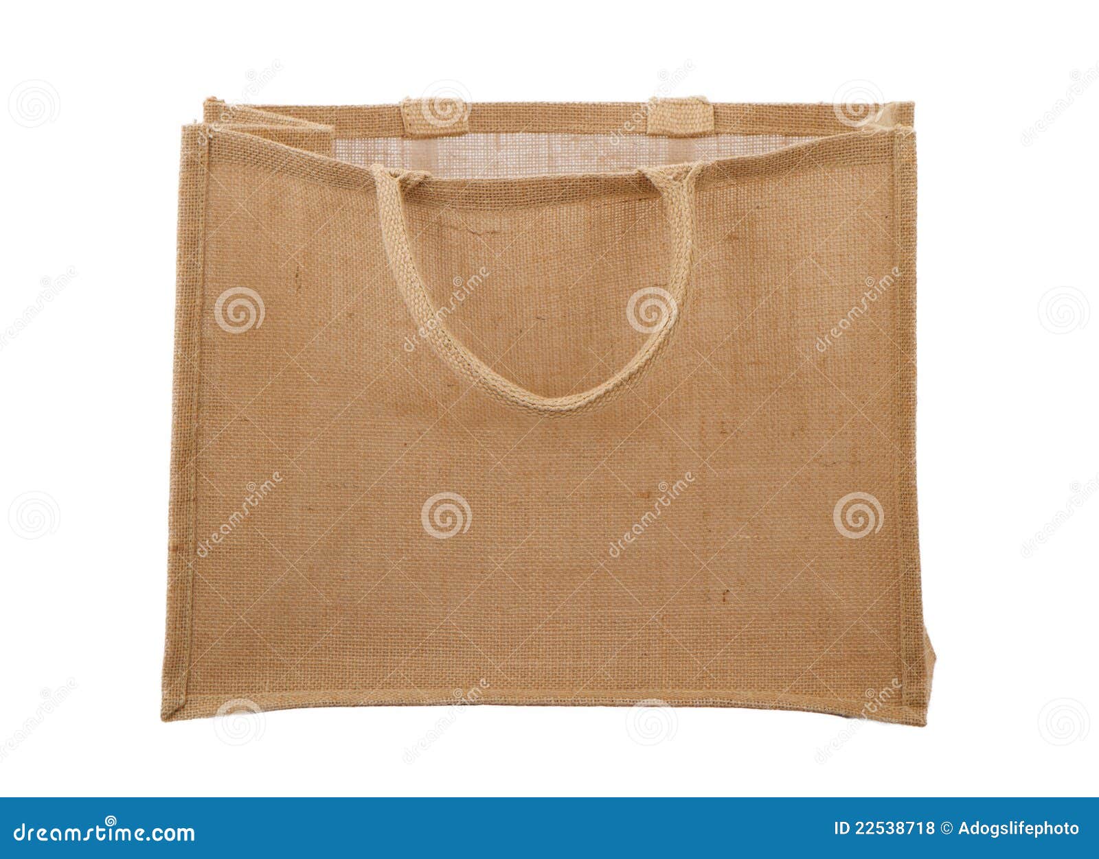 natural fiber reusable shopping bag