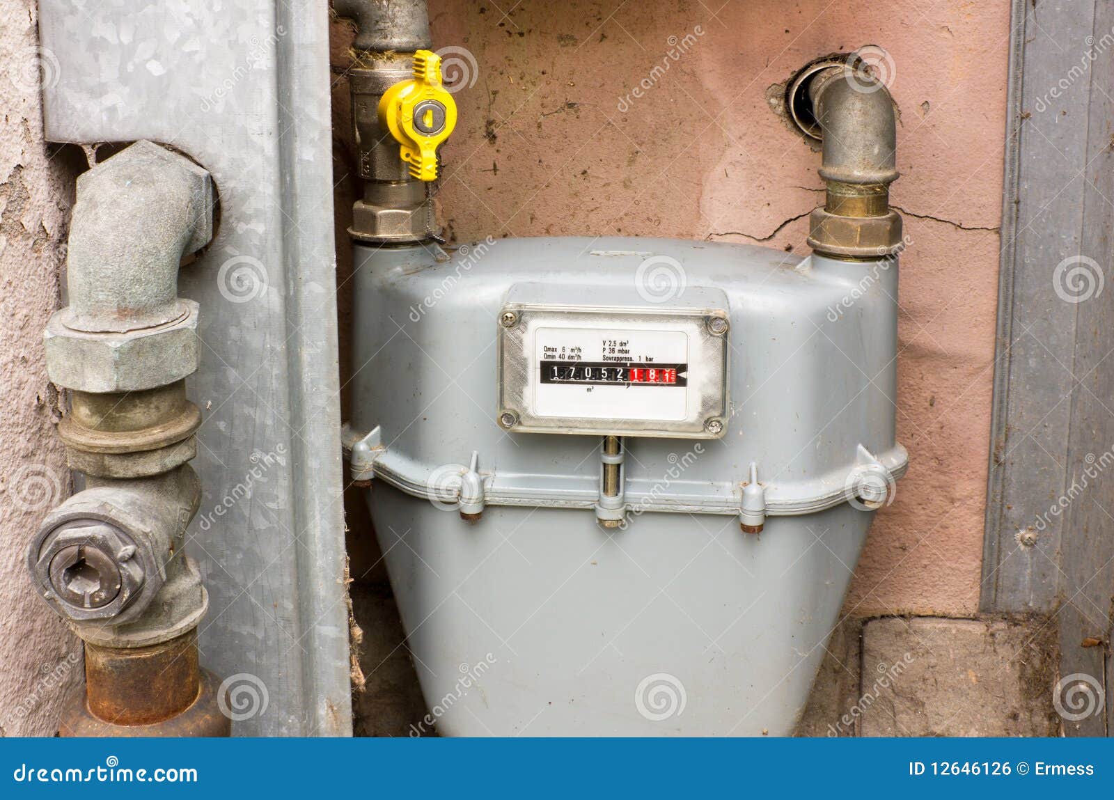 natural gas meter