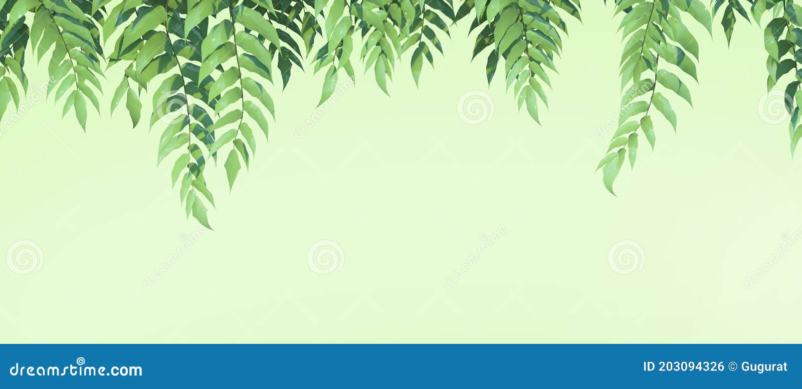 Bức hình với lá cây xanh tự nhiên và banner ngang, thức tỉnh sự tươi mới và thanh tịnh trong cuộc sống của bạn. Bạn sẽ lạc vào không gian xanh mát trong bức hình này và cơ hội để cảm nhận sự yên tĩnh và sự đầy năng lượng.