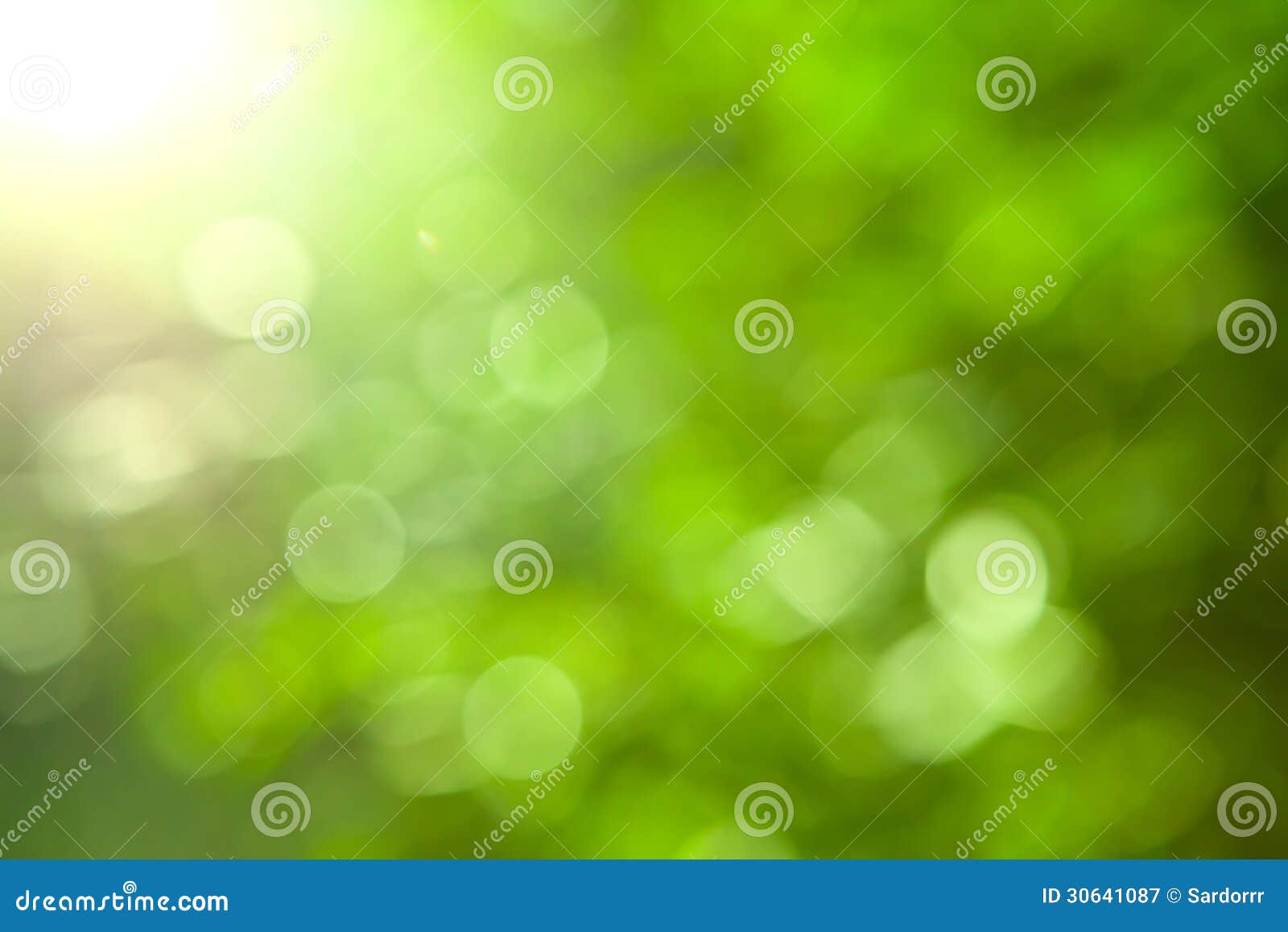 natural green blurred background