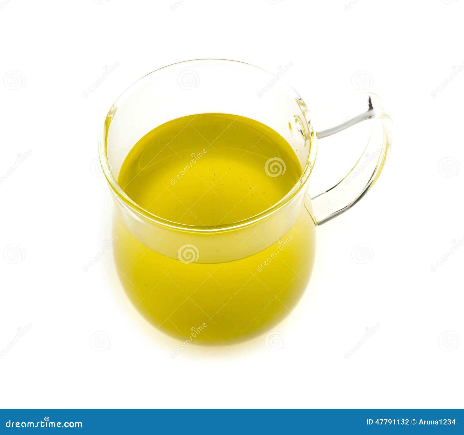 Natural green tea stock photo. Image of leaves, glass 47791132