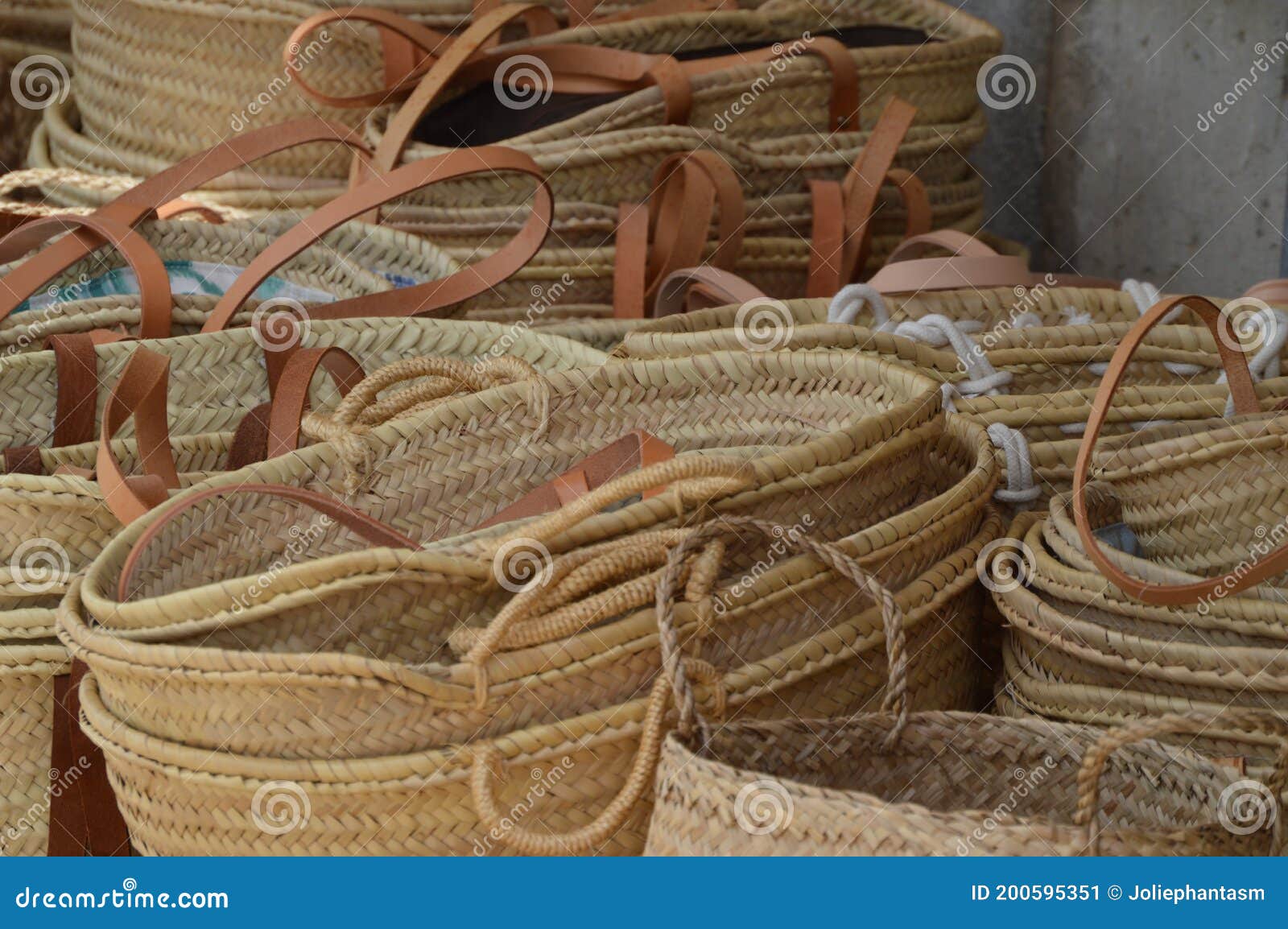 natural handmade carrycote or beach bag or shopping basket