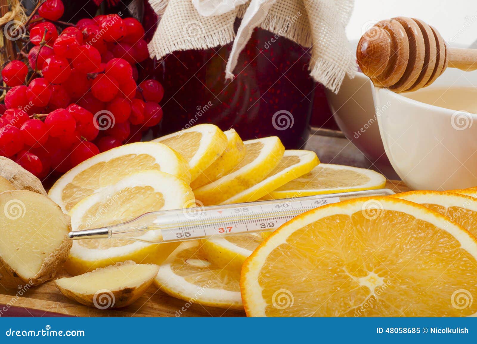 Natural Healing Products For Cold Stock Image Image of treat