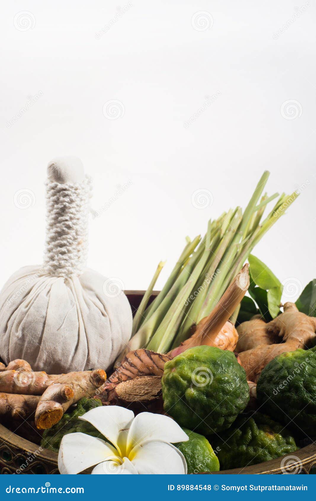 Natural Herb Spa Therapy Massage Ball Stock Photo Image of herb, ball