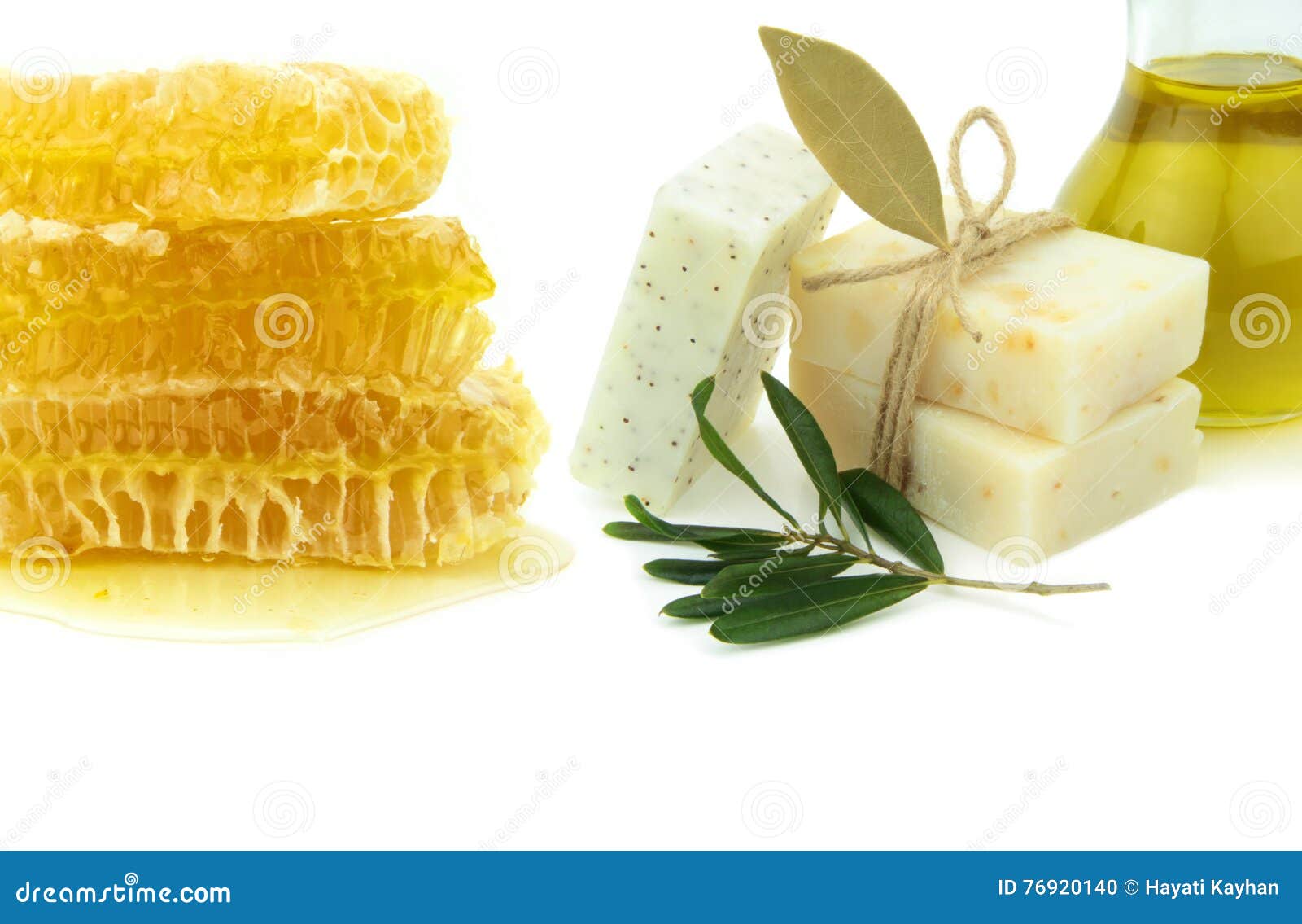 Natural Herbal Soaps With Honey, Olive Oil And Daphne ...