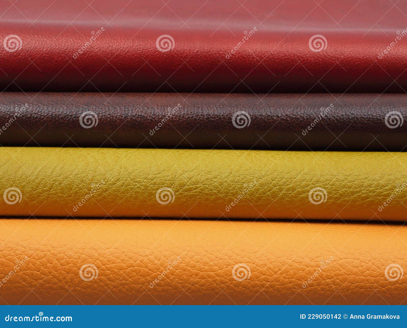 Natural Leather Textures Samples Stock Photo Image of craft, hide