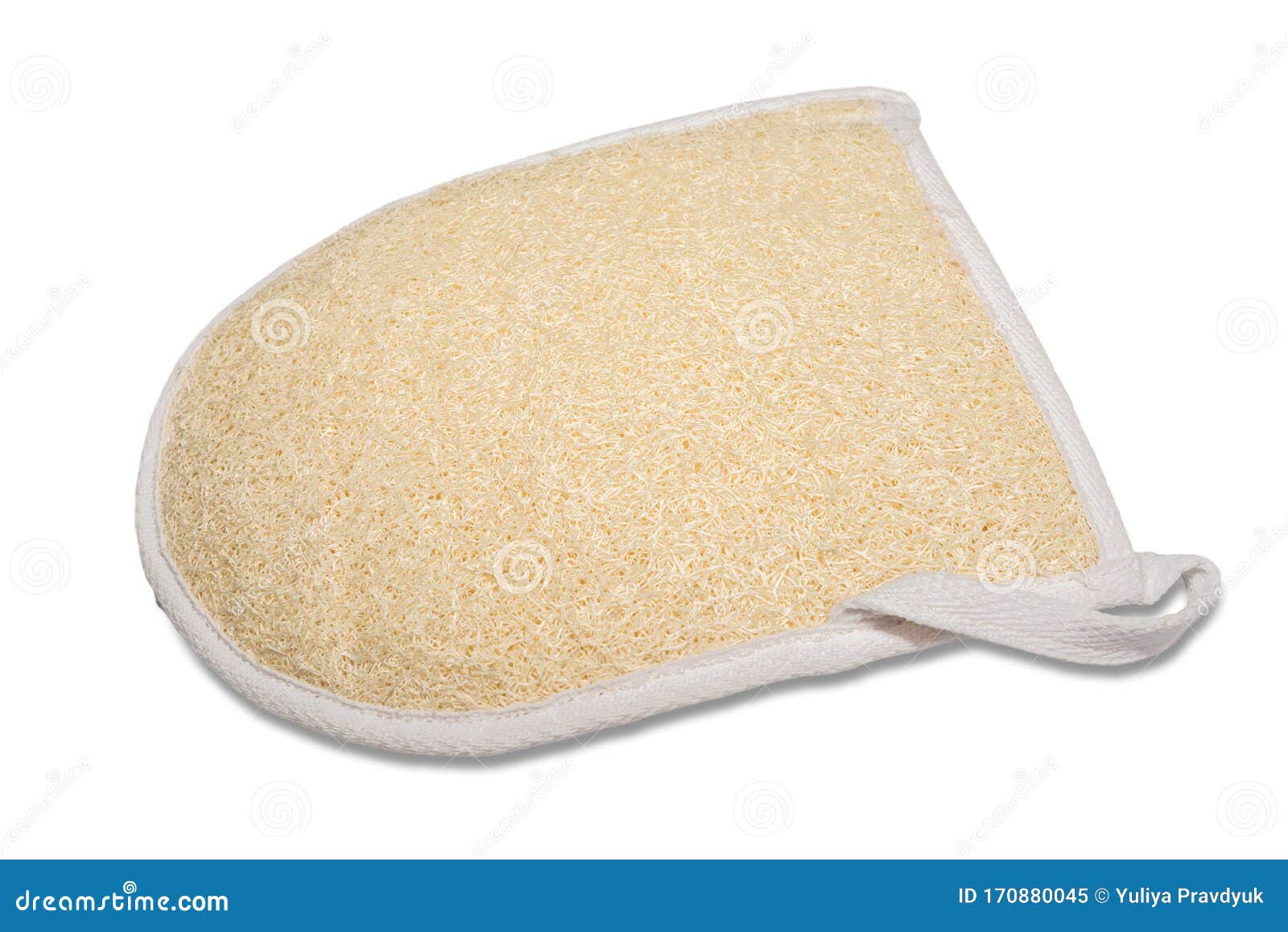 Natural loofah washcloth stock image. Image of massaging 170880045