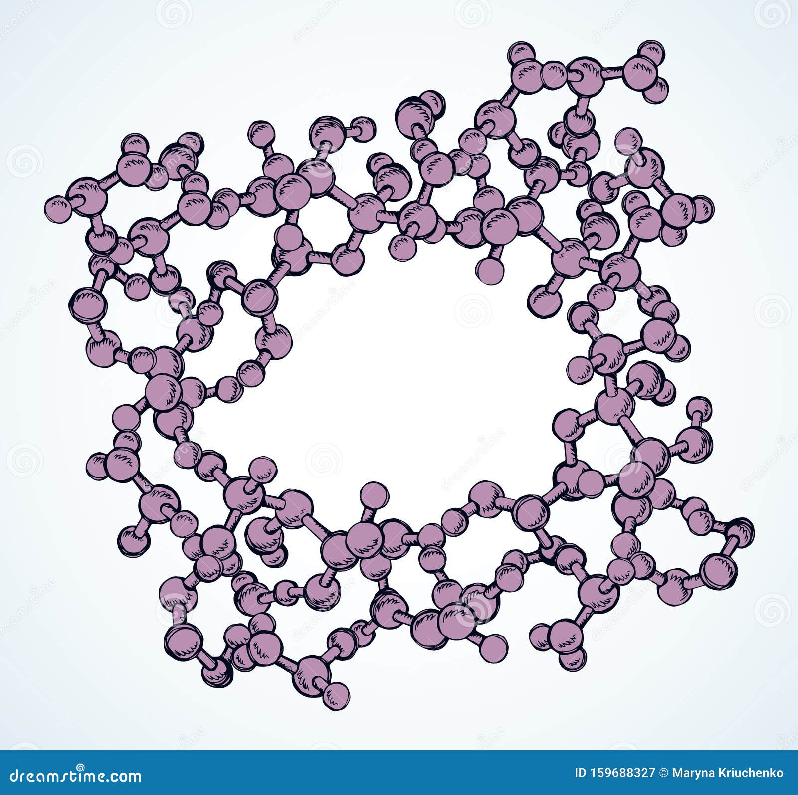 chemical structure.  drawing