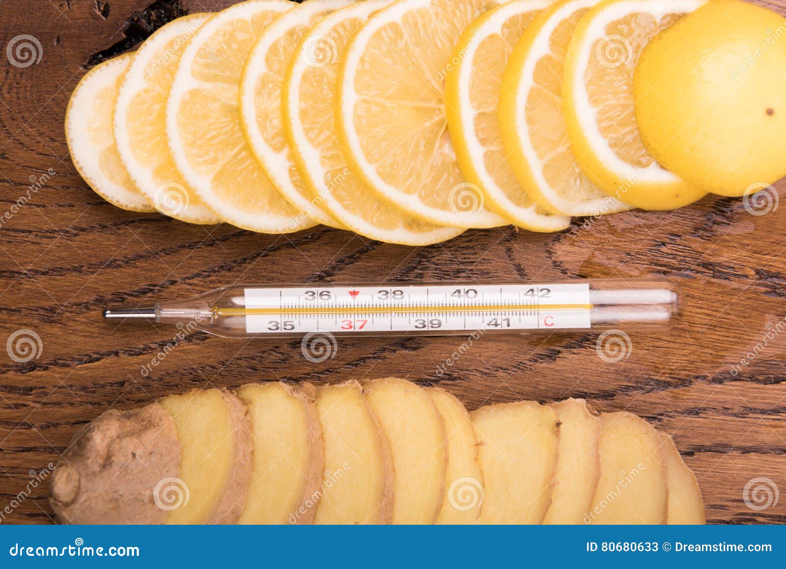 Natural Medicine a Safe and Effective Treatment for Colds Stock Image