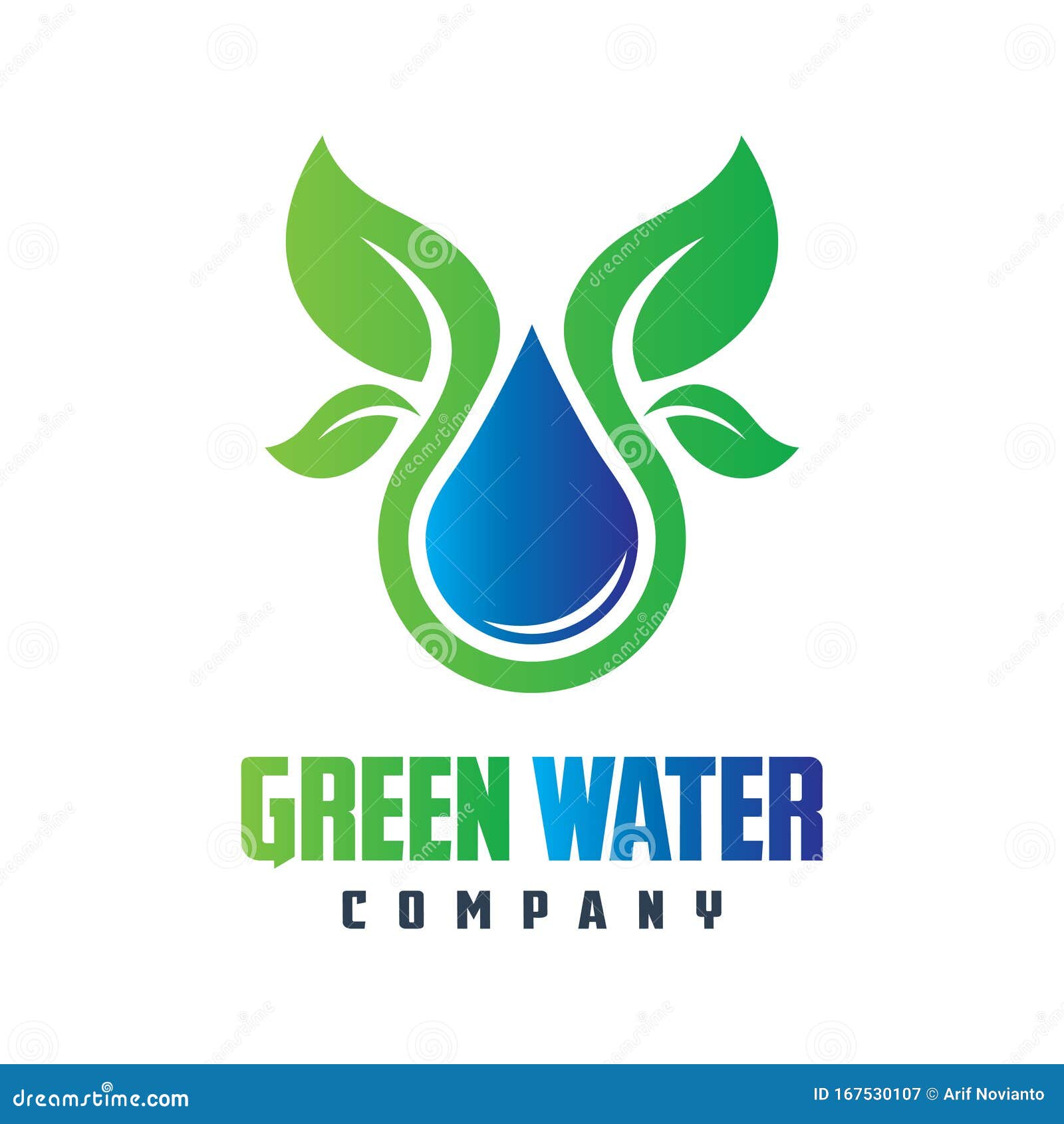 Creative Green Abstract Geometric Logo Icon Water Drop and Tree. Creative  water and tree vector designs 2196404 Vector Art at Vecteezy