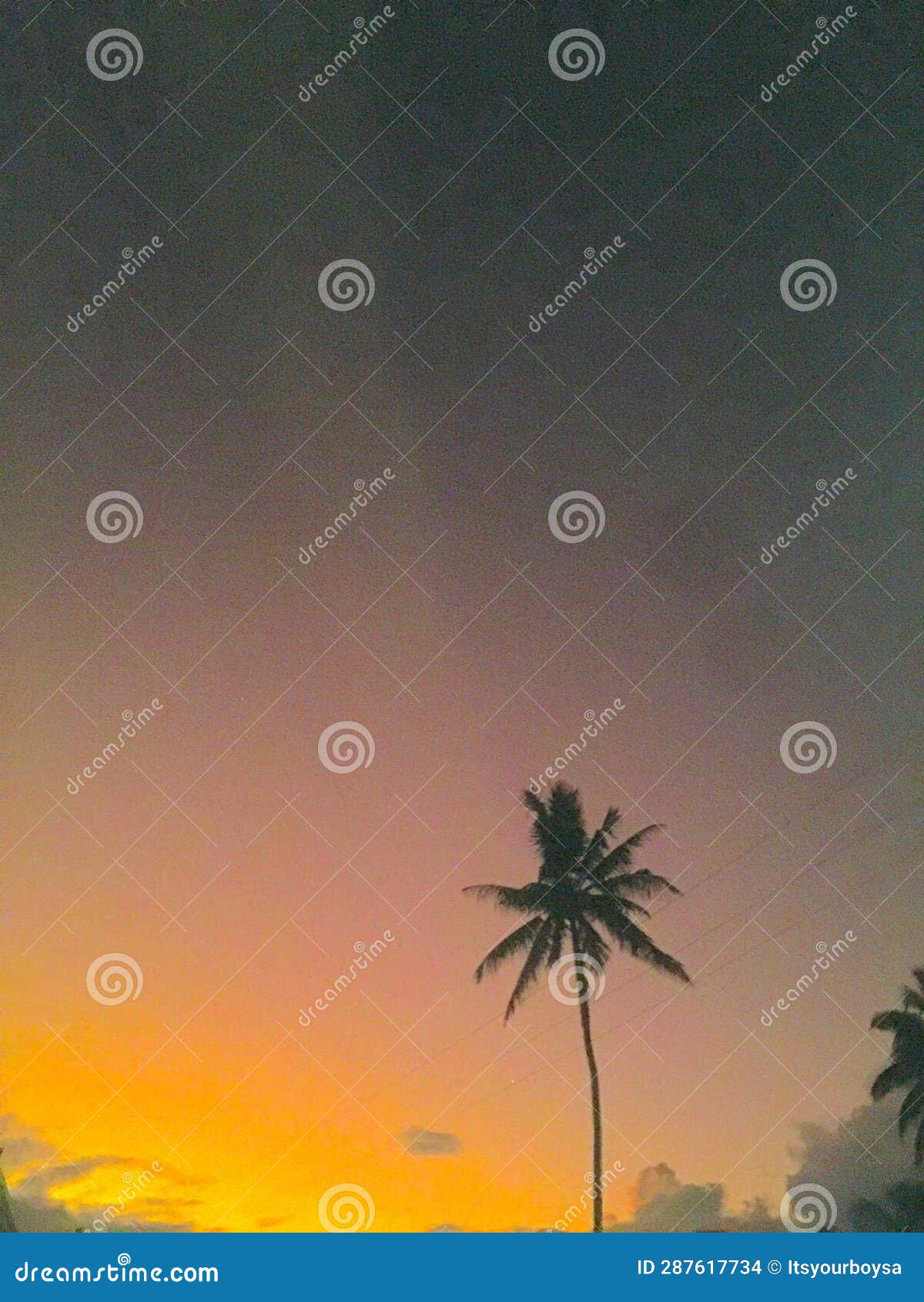 Natural Mystic Sunset Resting at Dawn Stock Photo Image of natural