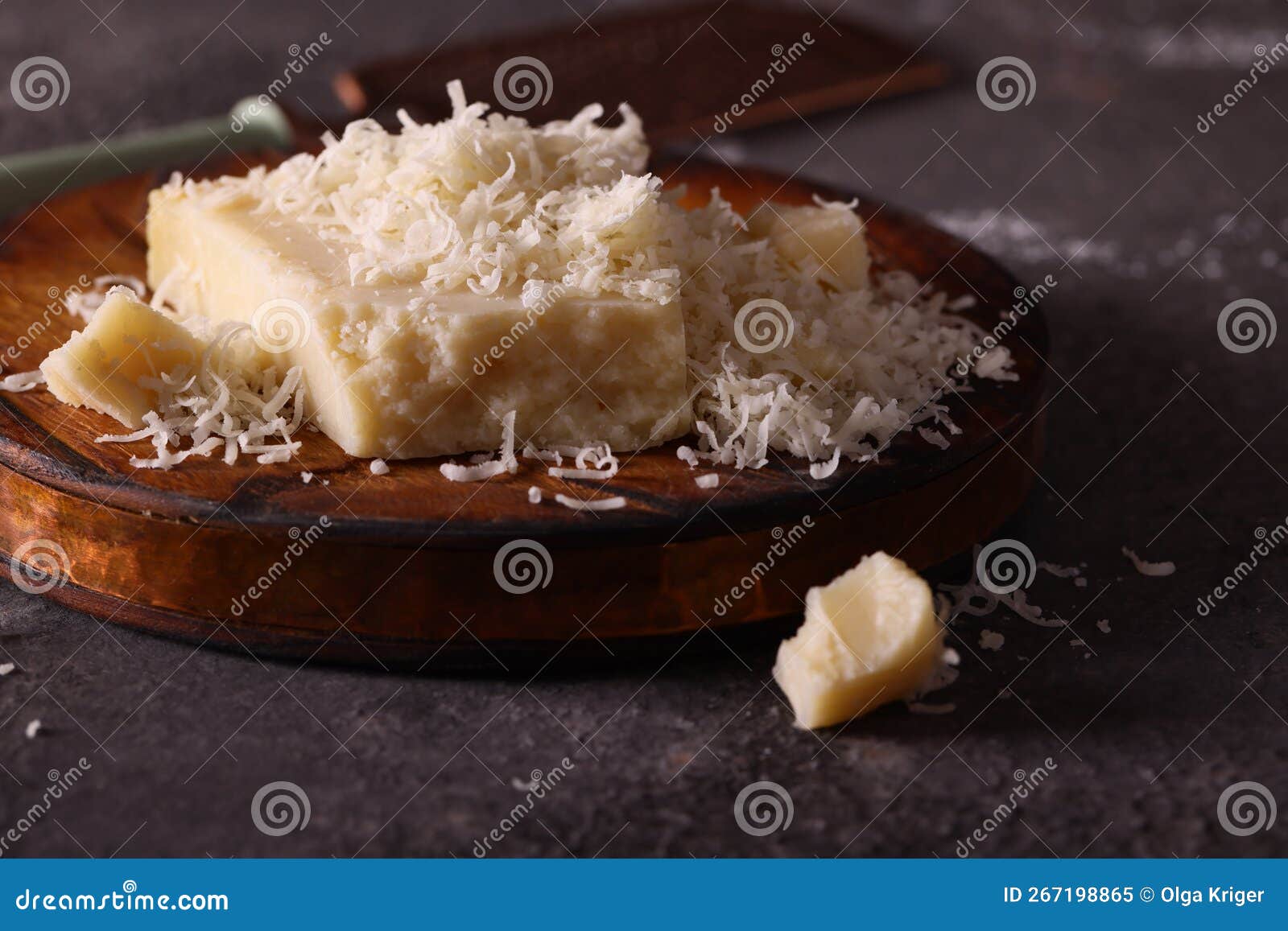 Organic Hard Parmesan Cheese Stock Image Image of delicious