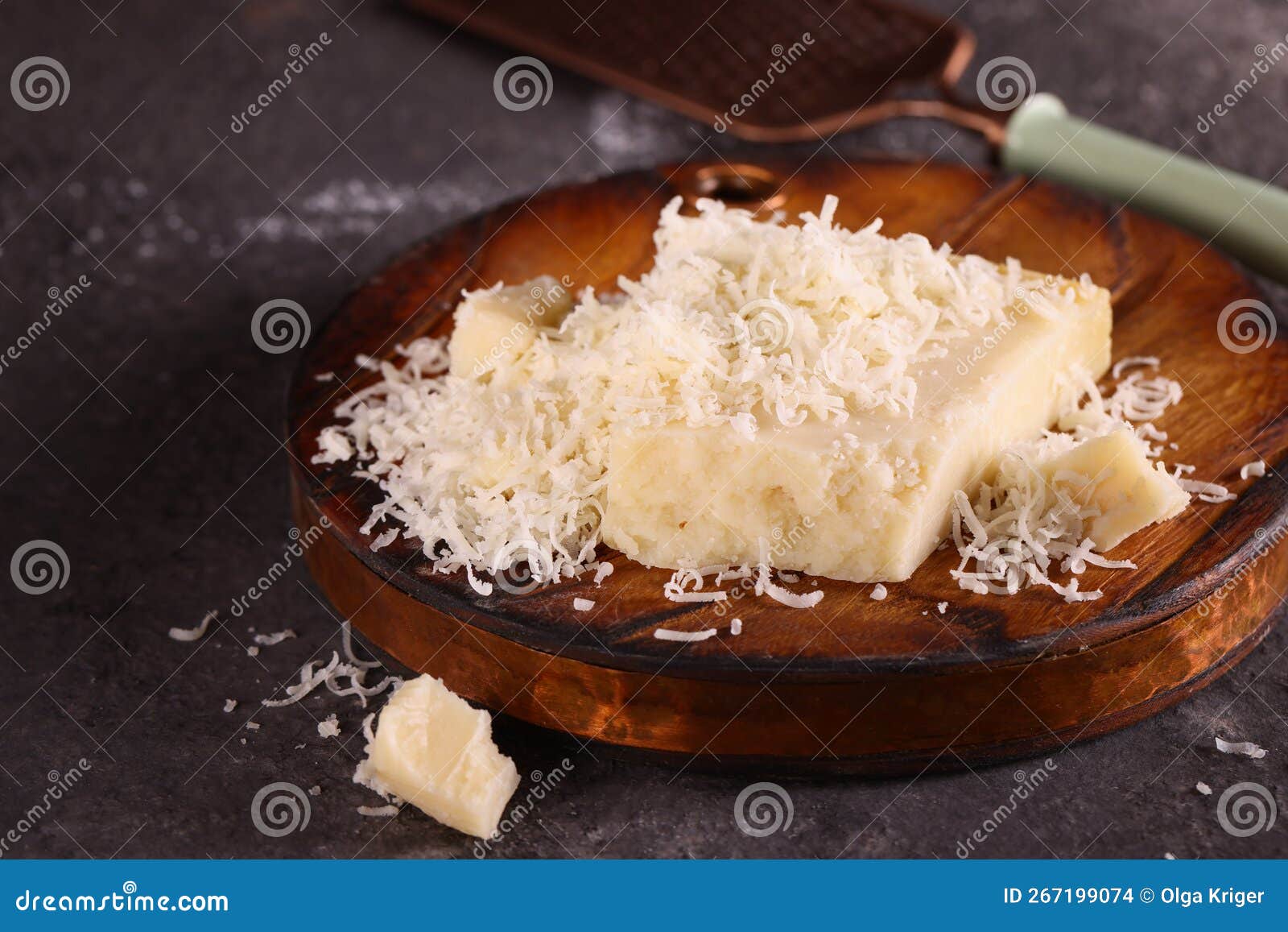 Organic Hard Parmesan Cheese Stock Photo Image of french, food 267199074