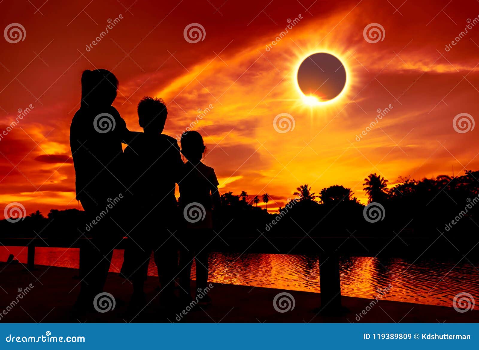 natural phenomenon. three looking at looking at total solar eclipse.
