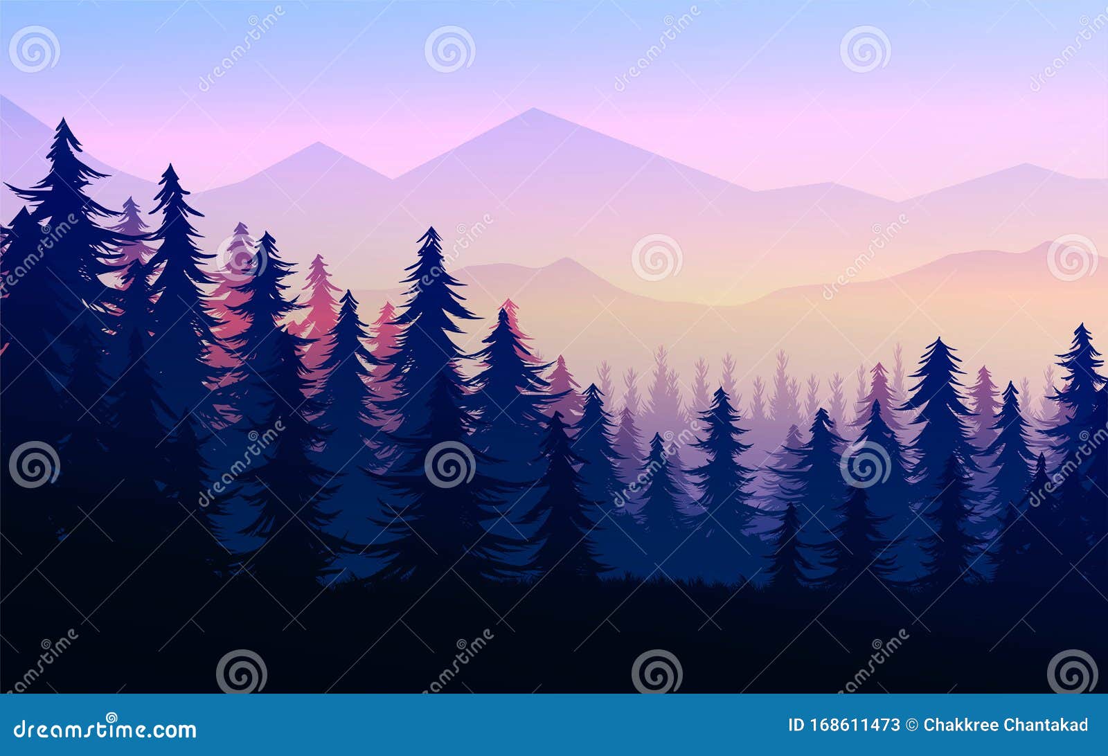 Natural Pine Forest Mountains Horizon Landscape Wallpaper Silhouette Tree Sky Sunrise and Sunset Illustration Vector Style Stock Vector - Illustration of mountain, graphics: 168611473 Natural Pine Forest Mountains Horizon Landscape Wallpaper Silhouette Tree Sky Sunrise and Sunset Illustration Vector Style Stock Vector - Illustration of mountain, graphics: 168611473